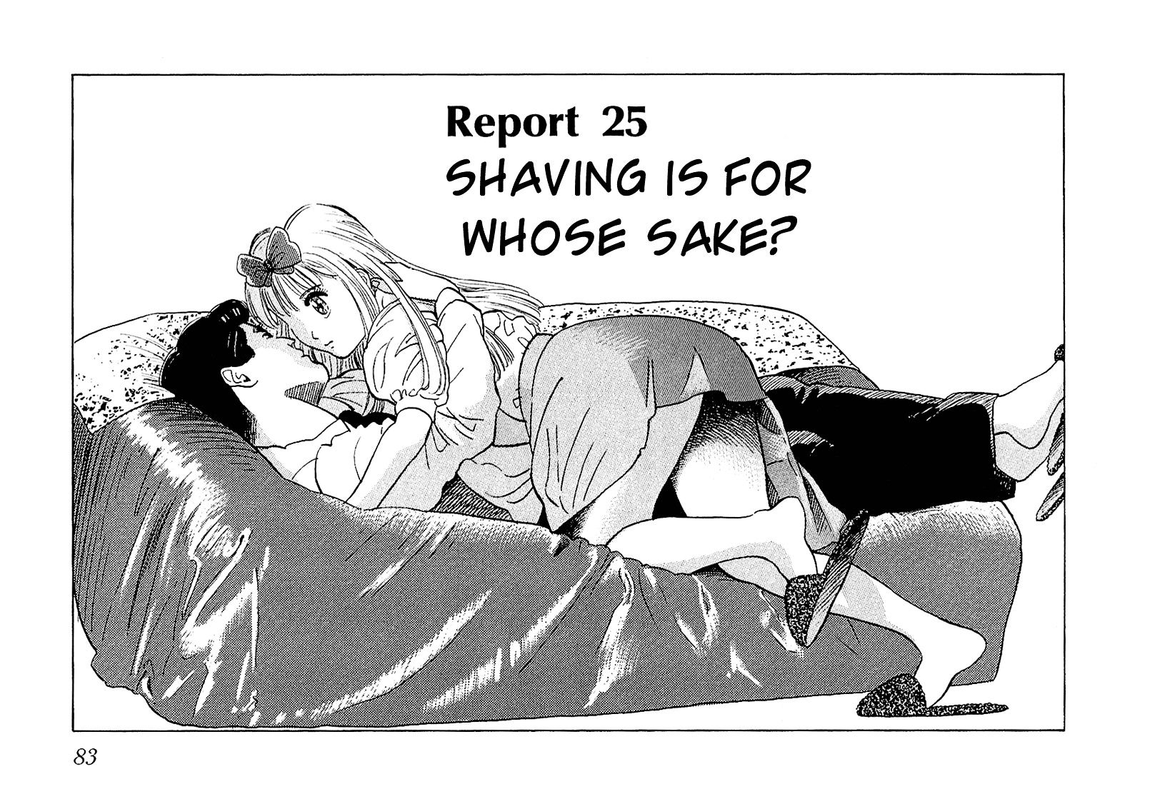 Okama Report - Vol.2 Chapter 25 : Shaving Is For Whose Sake?