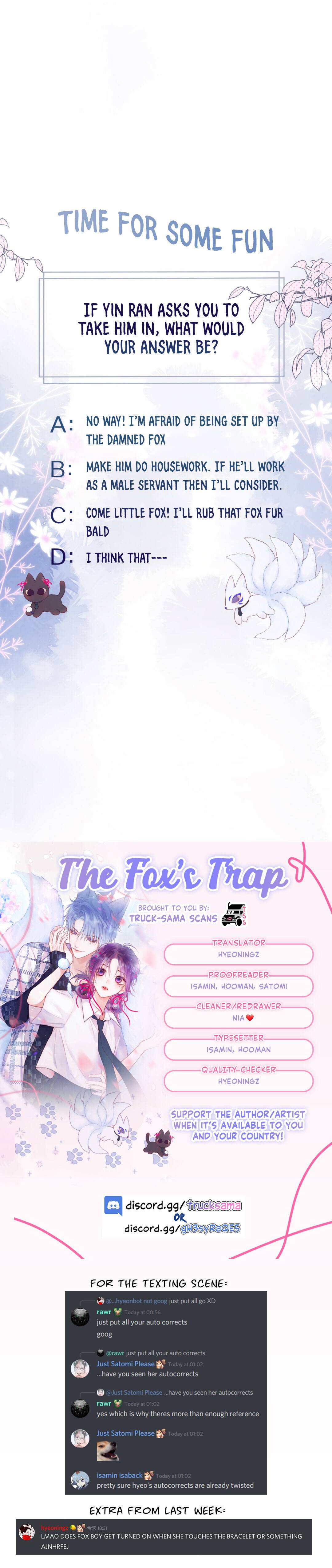 The Fox’s Trap - Chapter 10