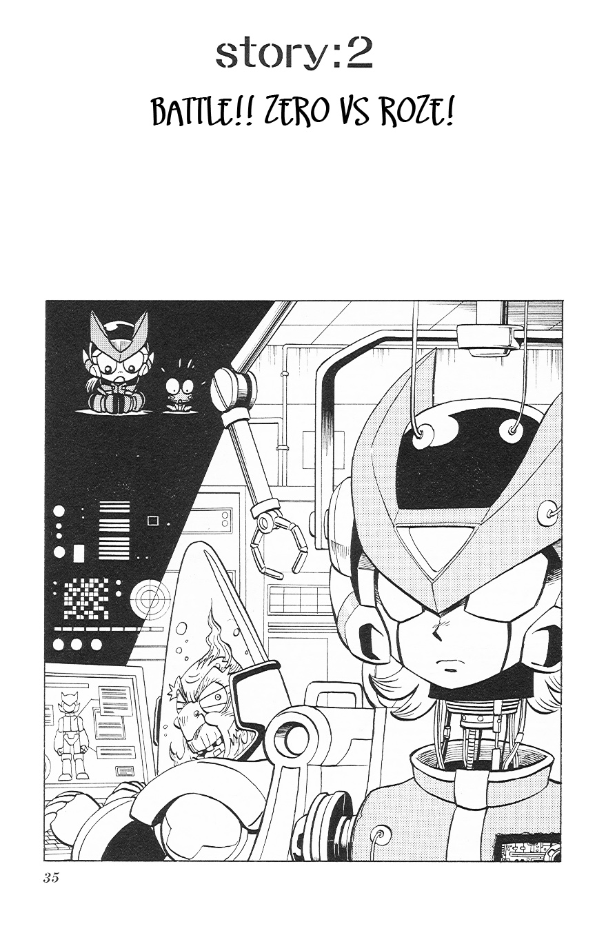 Rockman Zero - Vol.3 Chapter 2: Battle!! Zero Vs Roze!