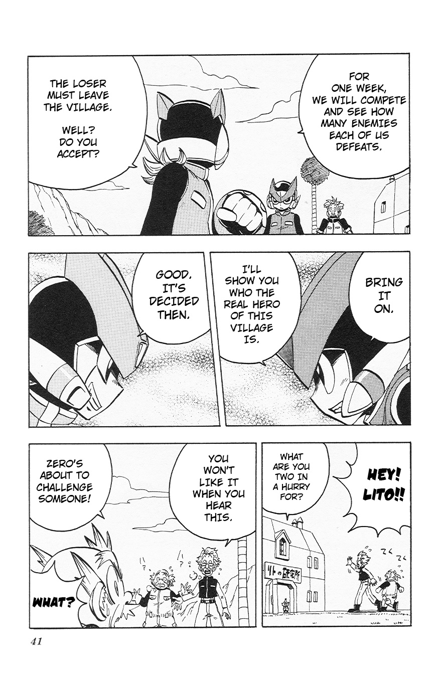 Rockman Zero - Vol.3 Chapter 2: Battle!! Zero Vs Roze!