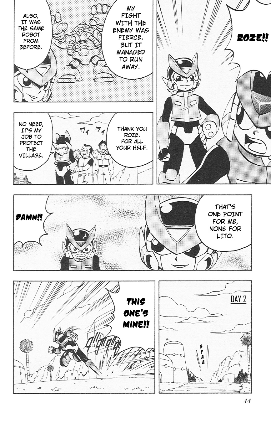 Rockman Zero - Vol.3 Chapter 2: Battle!! Zero Vs Roze!