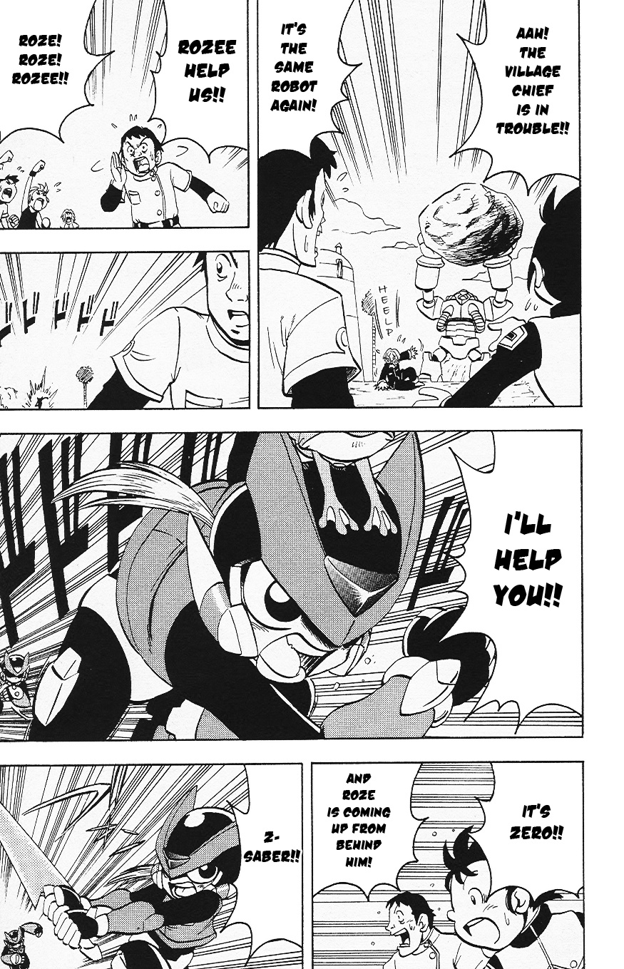 Rockman Zero - Vol.3 Chapter 2: Battle!! Zero Vs Roze!