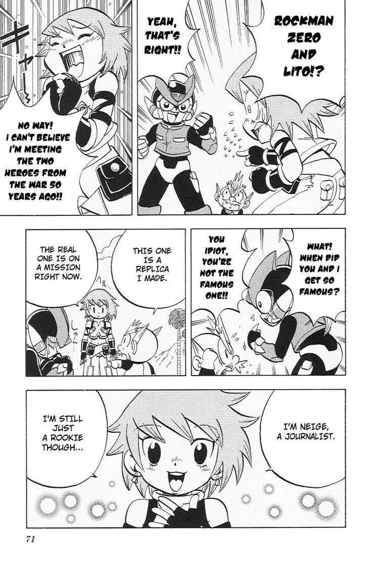 Rockman Zero - Vol.3 Chapter 3 : Wandering Warrior Craft Appears!