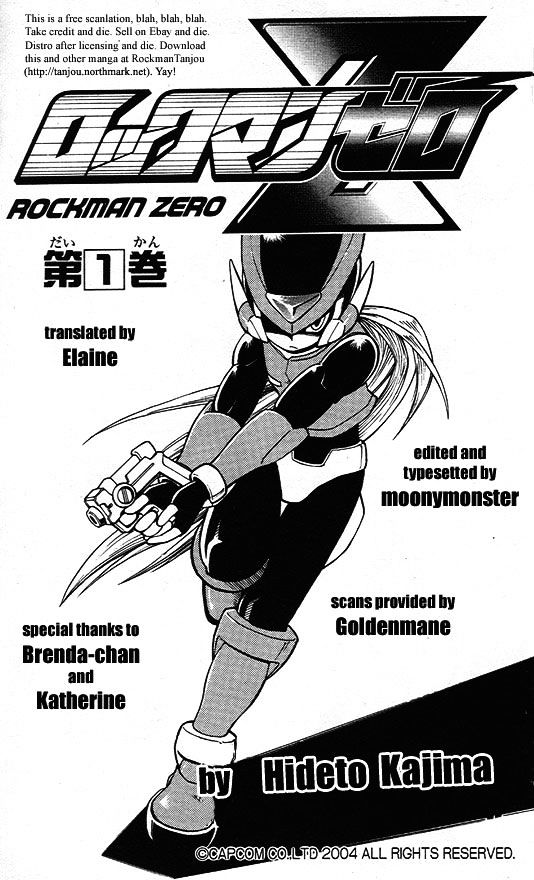 Rockman Zero - Vol.01 Chapter 1