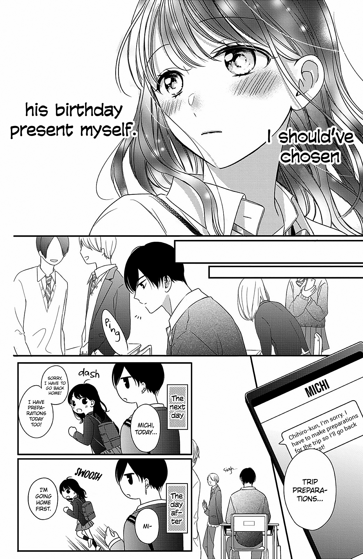 Chihiro-Kun Wa, Atashi Holic - Vol.4 Chapter 13: I Just Want To Eat You Up, Michi