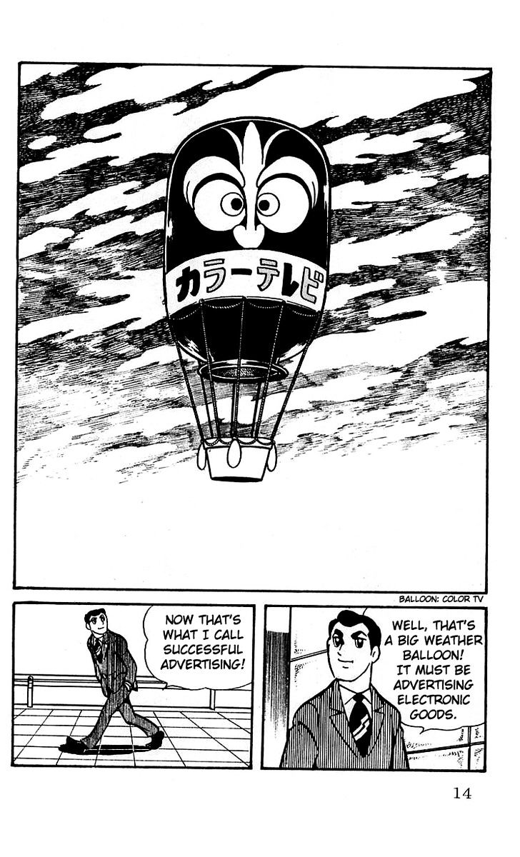 Mars (Yokoyama Mitsuteru) - Vol.2 Chapter 7 : The Mysterious Weather Balloon