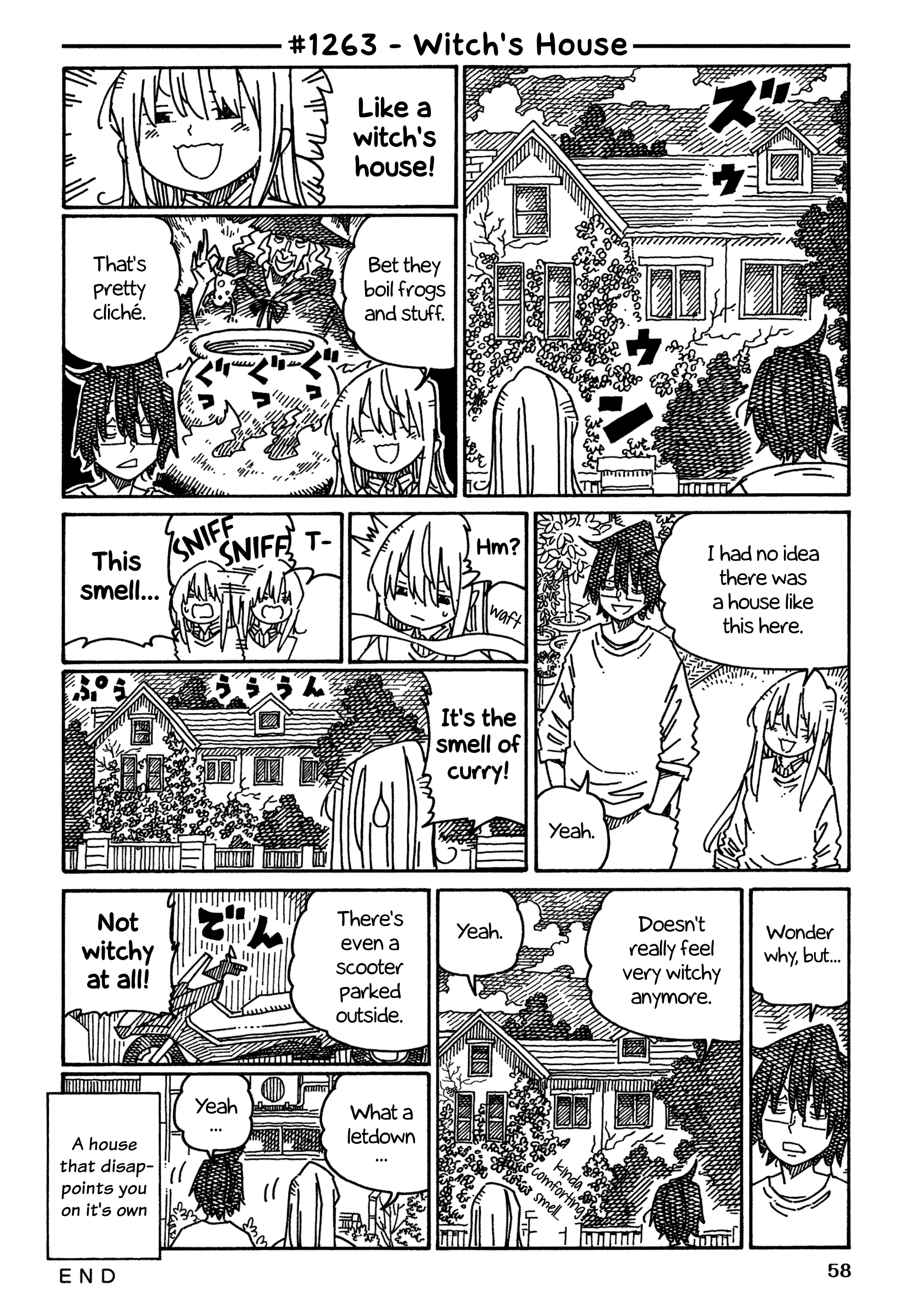 Hatarakanai Futari - Vol.20 Chapter 1263: Witch's House