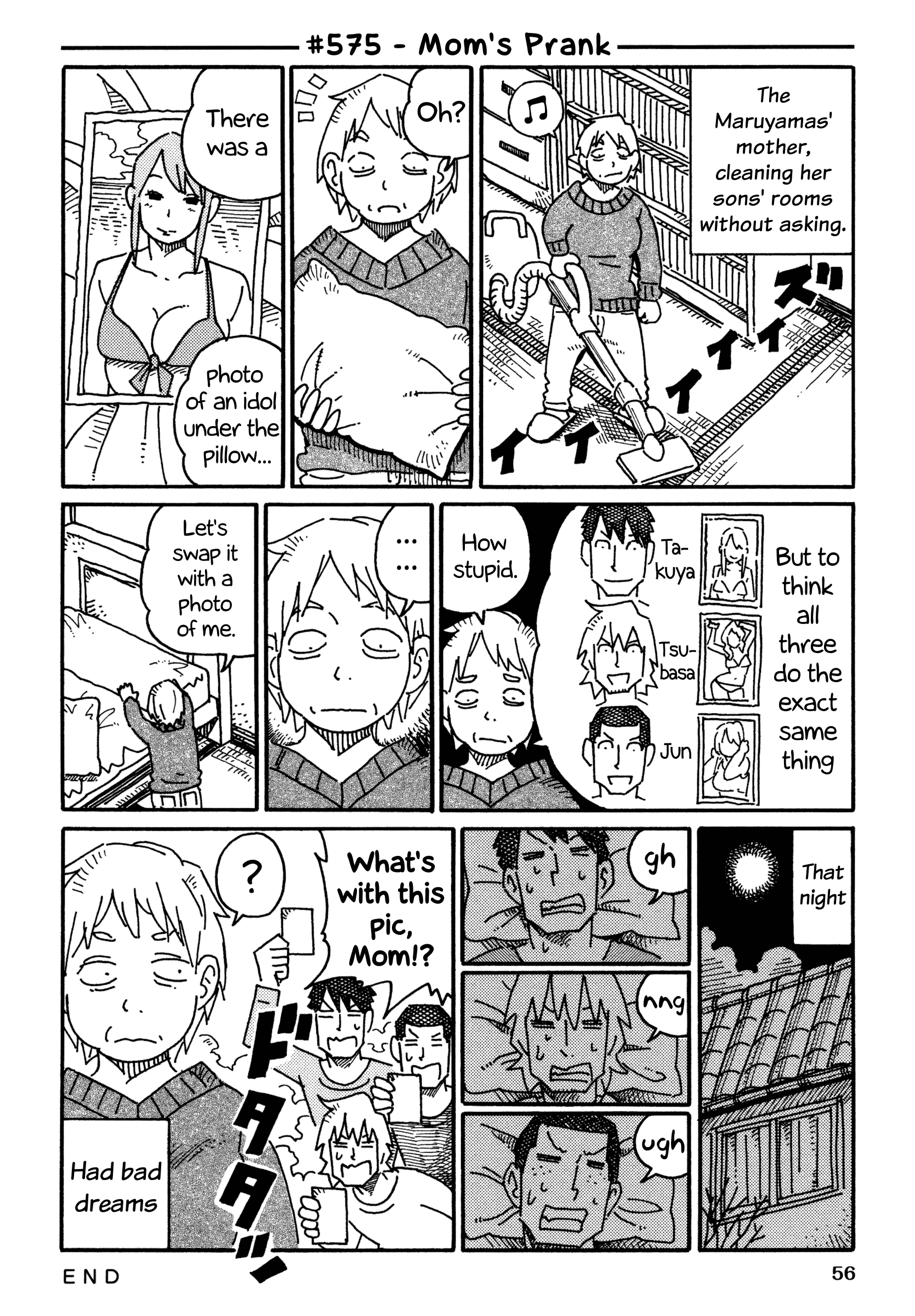 Hatarakanai Futari - Vol.10 Chapter 575: Mom's Prank