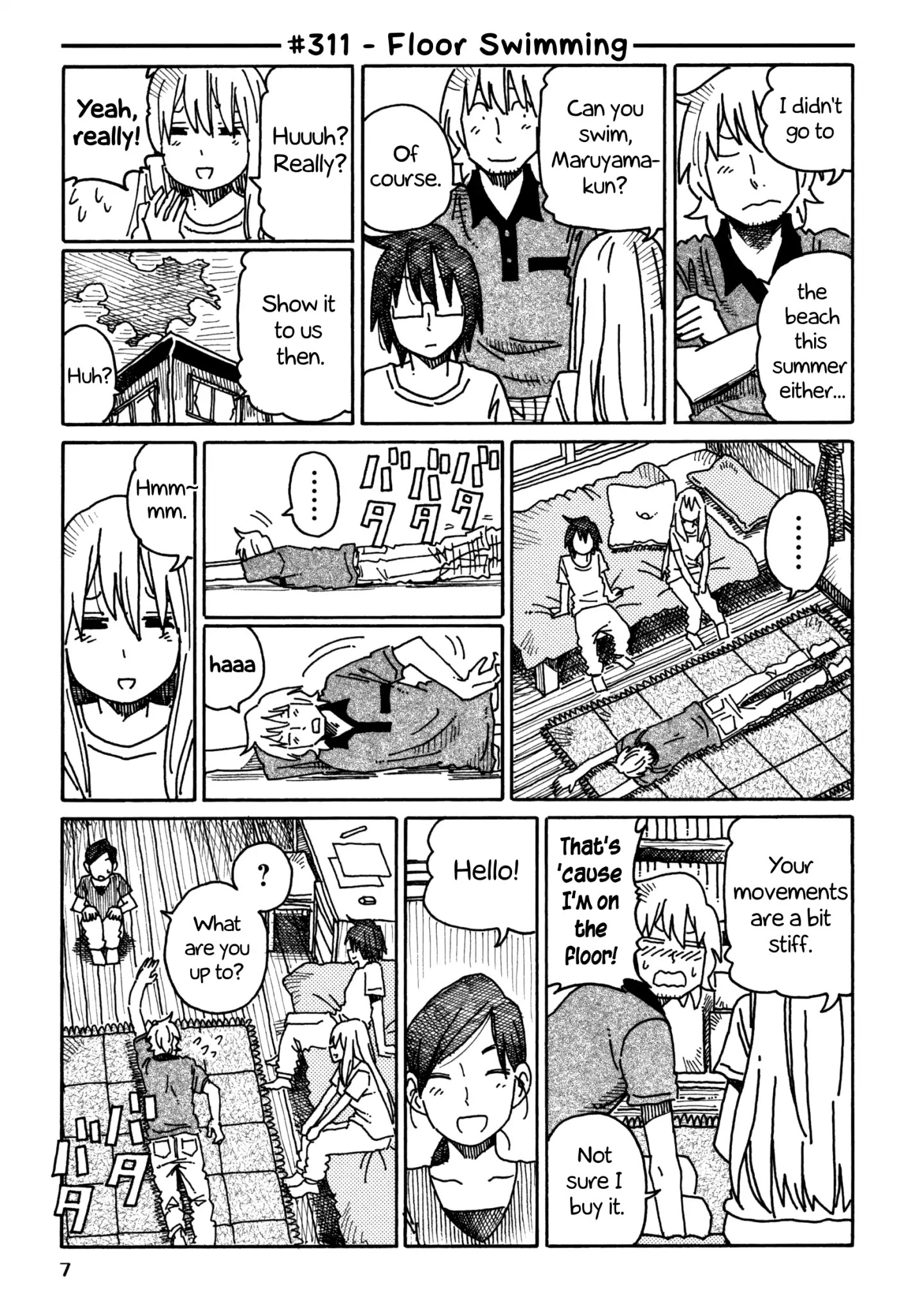 Hatarakanai Futari - Chapter 311: Floor Swimming