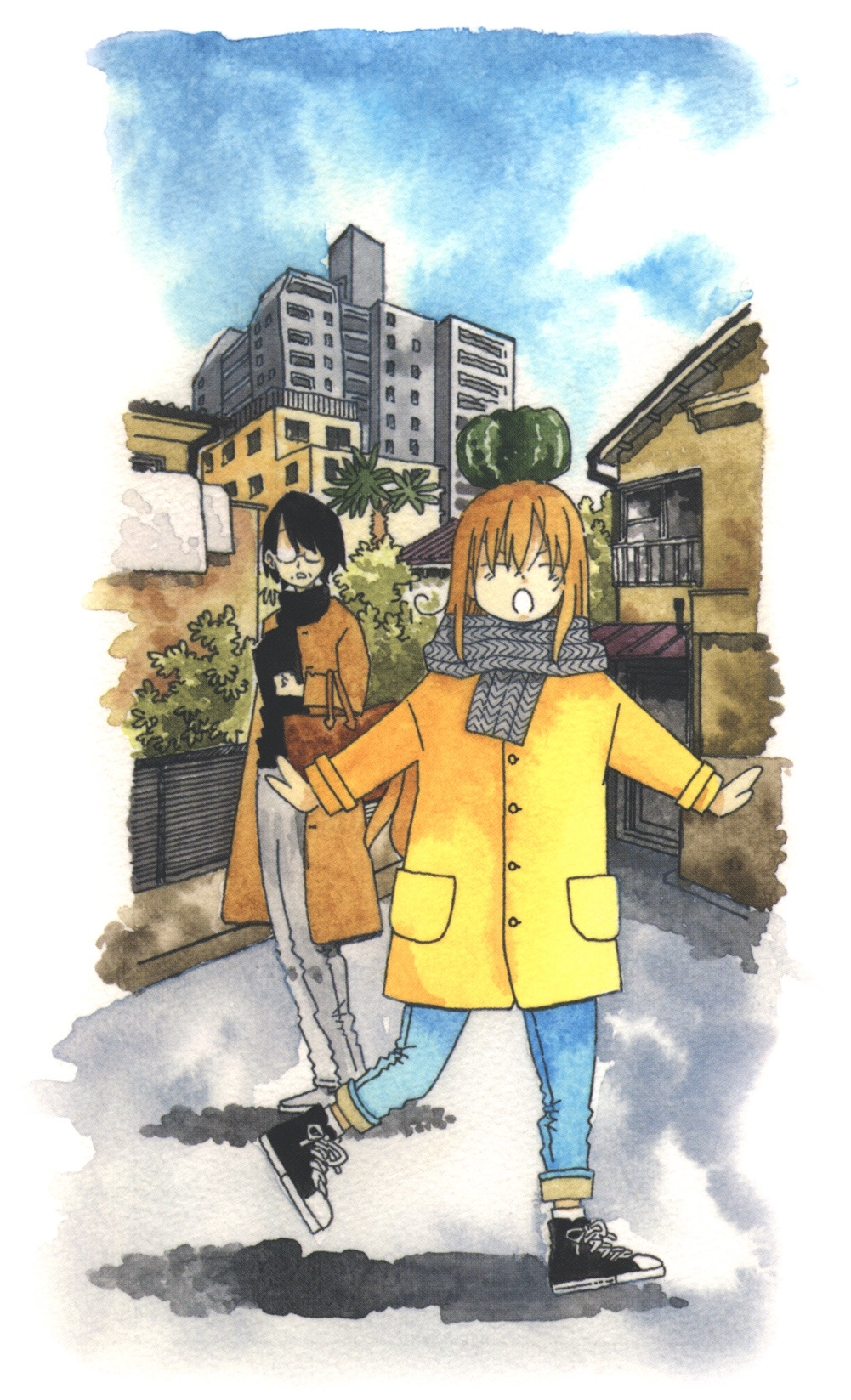 Hatarakanai Futari - Vol.16 Chapter 1018.5: Volume Extras