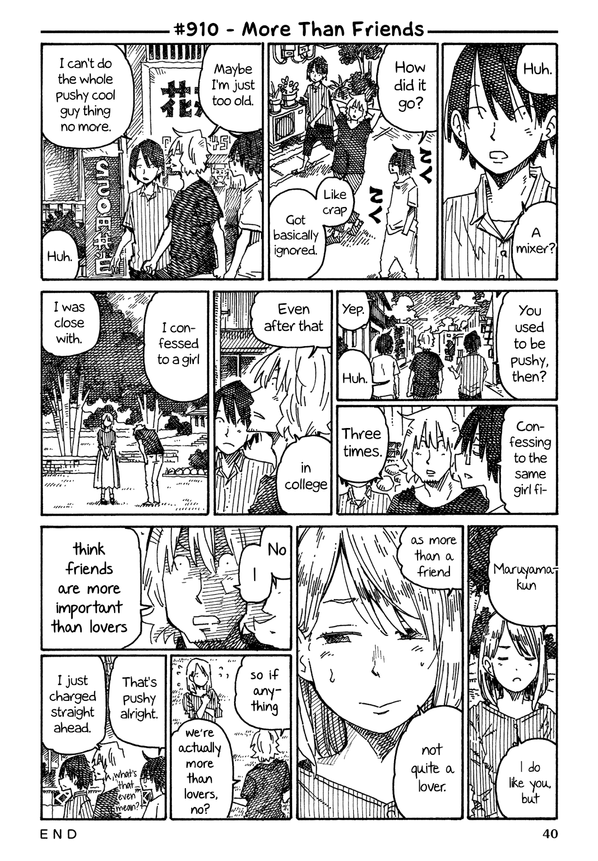 Hatarakanai Futari - Chapter 910: More Than Friends