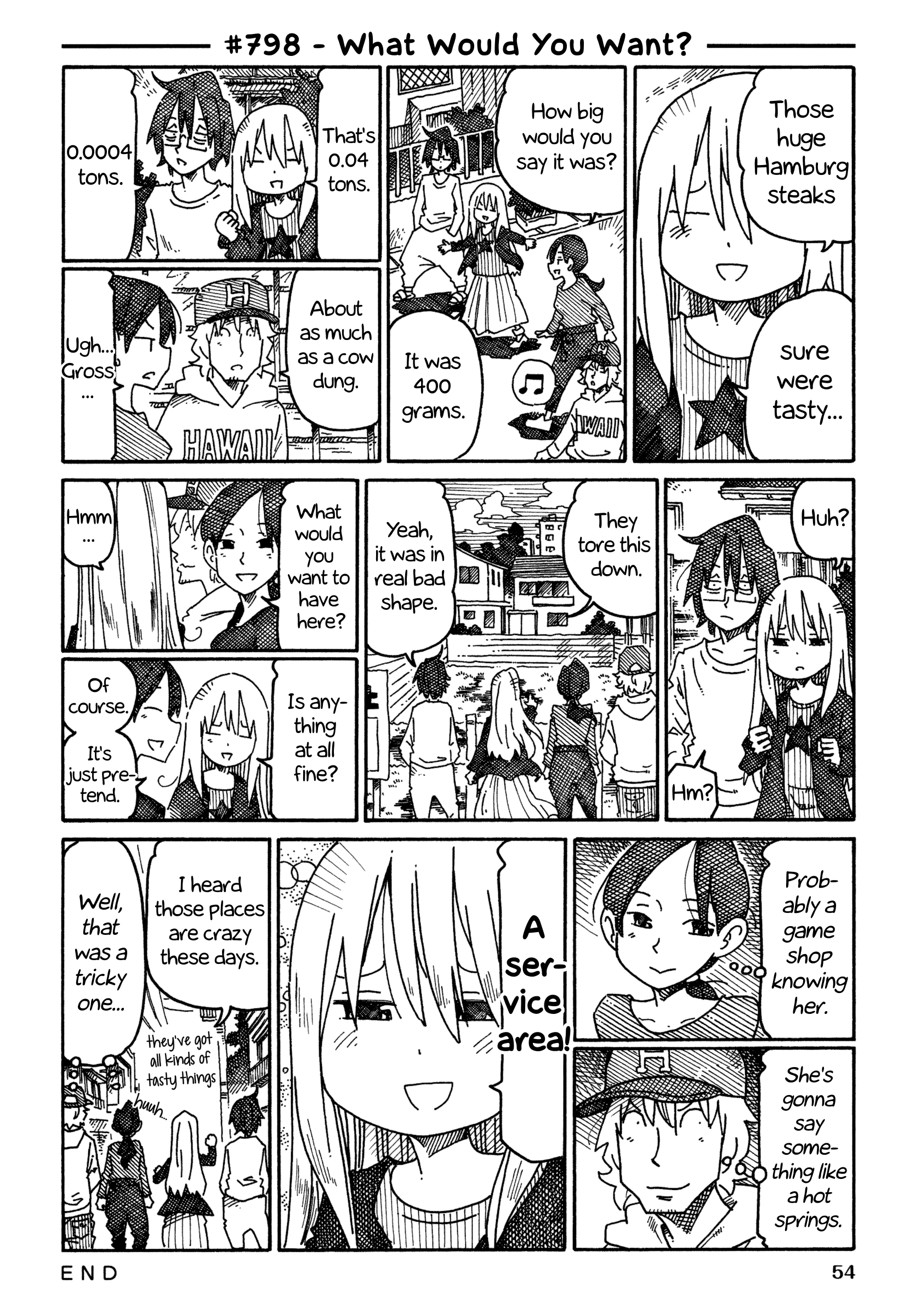 Hatarakanai Futari - Vol.13 Chapter 798: What Would You Want?