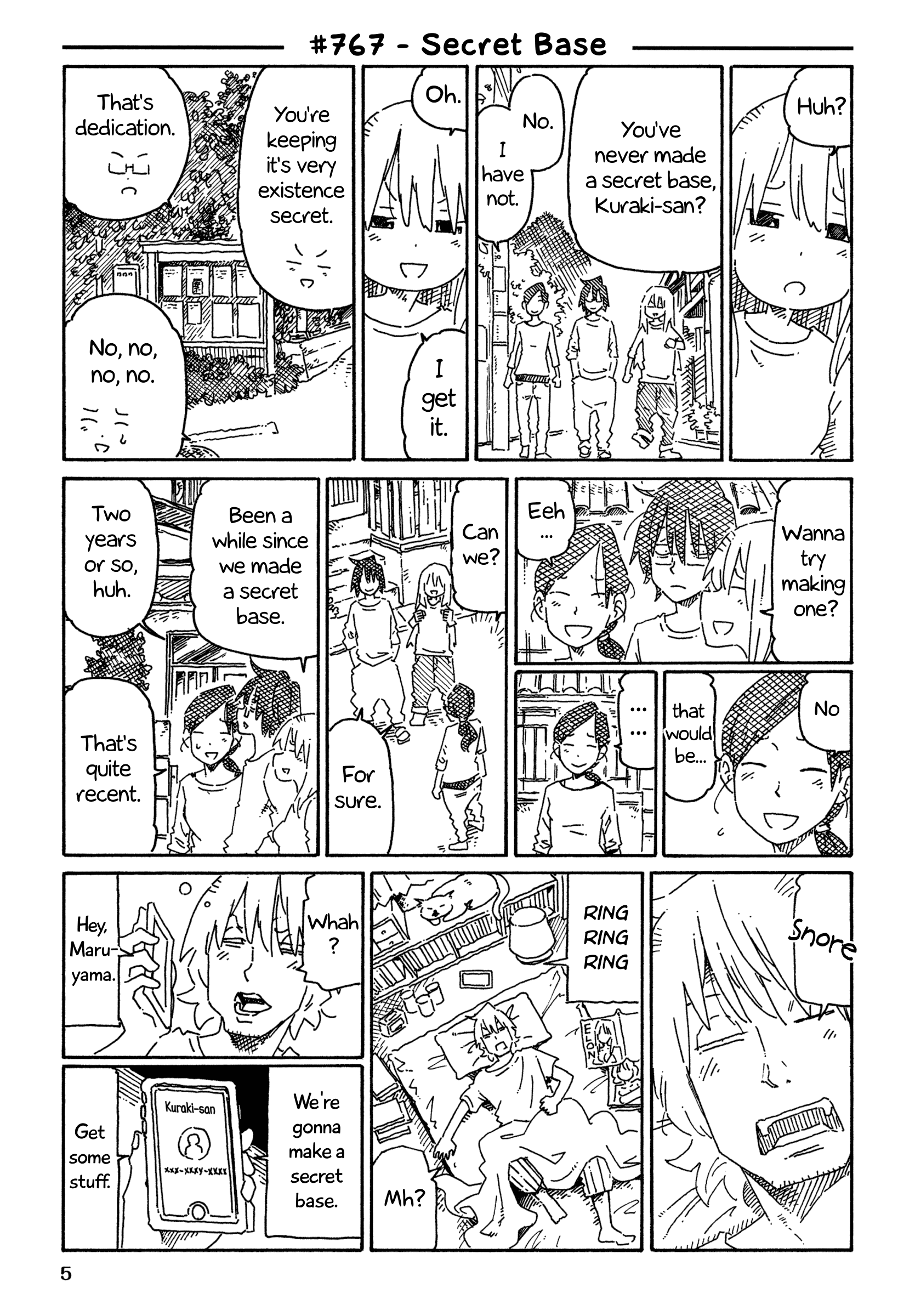 Hatarakanai Futari - Vol.13 Chapter 767: Secret Base