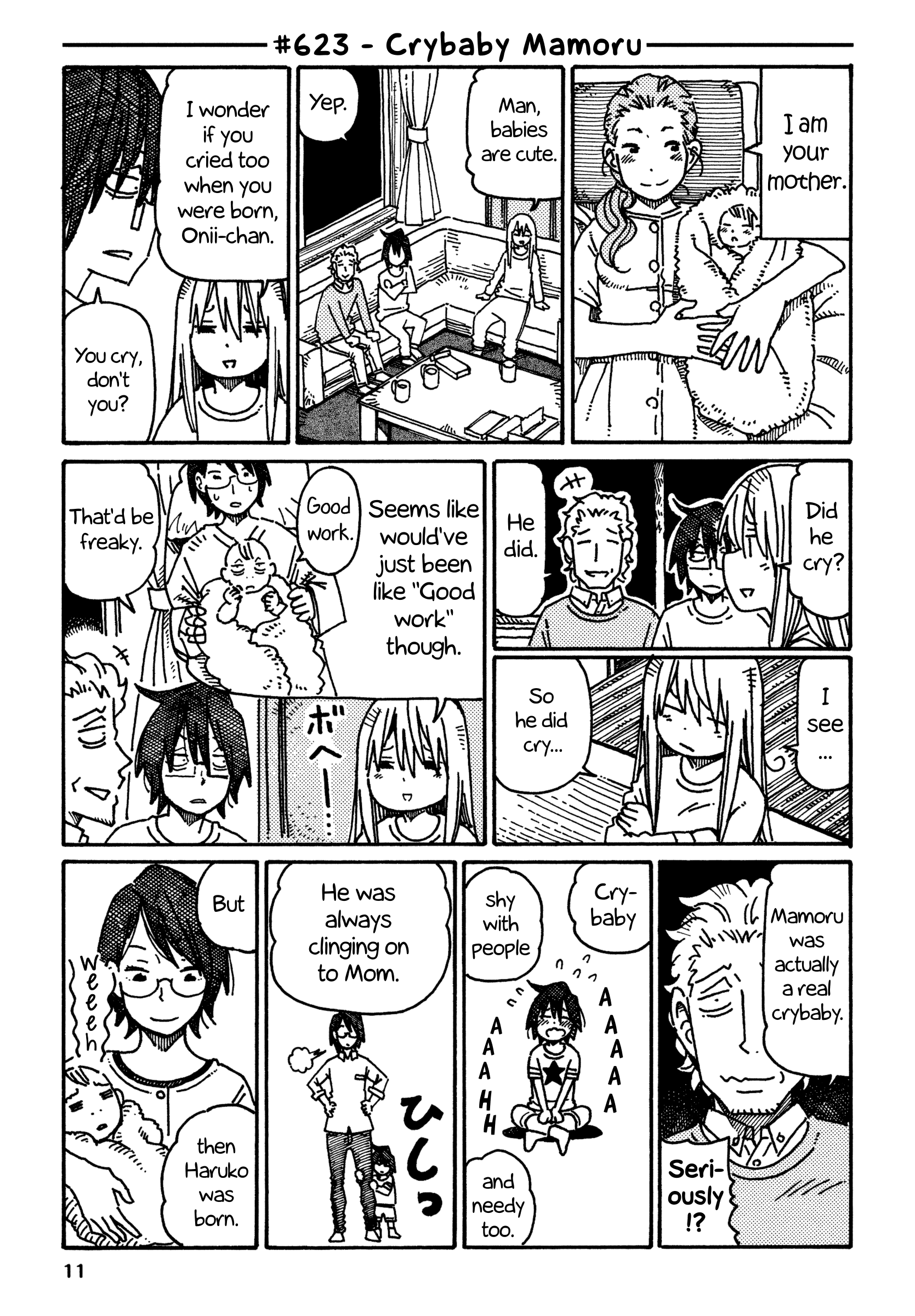 Hatarakanai Futari - Vol.11 Chapter 623: Crybaby Mamoru