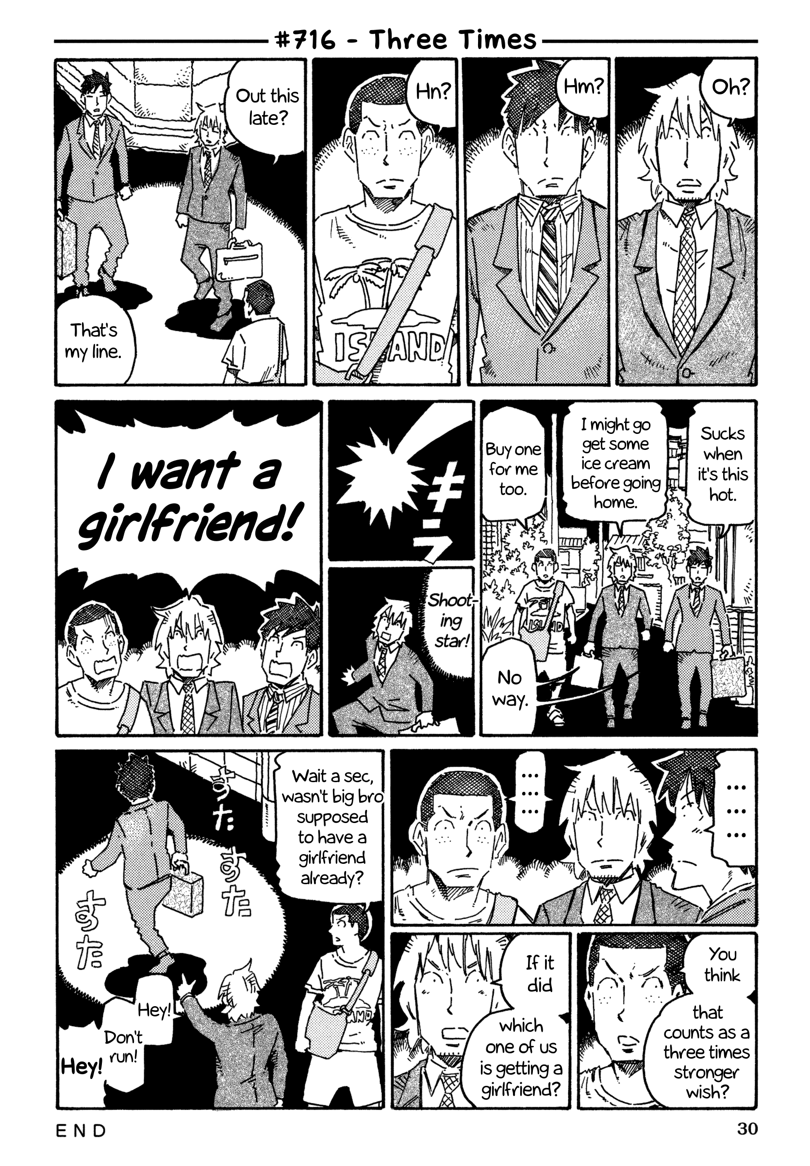 Hatarakanai Futari - Vol.12 Chapter 716: Three Times