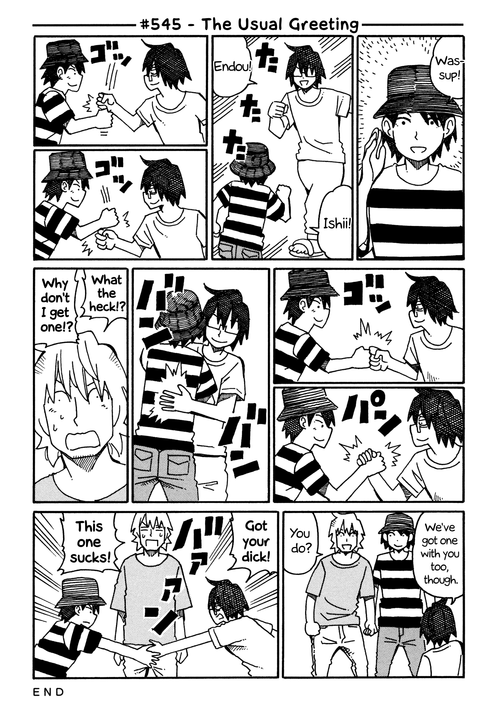 Hatarakanai Futari - Vol.10 Chapter 545: The Usual Greeting