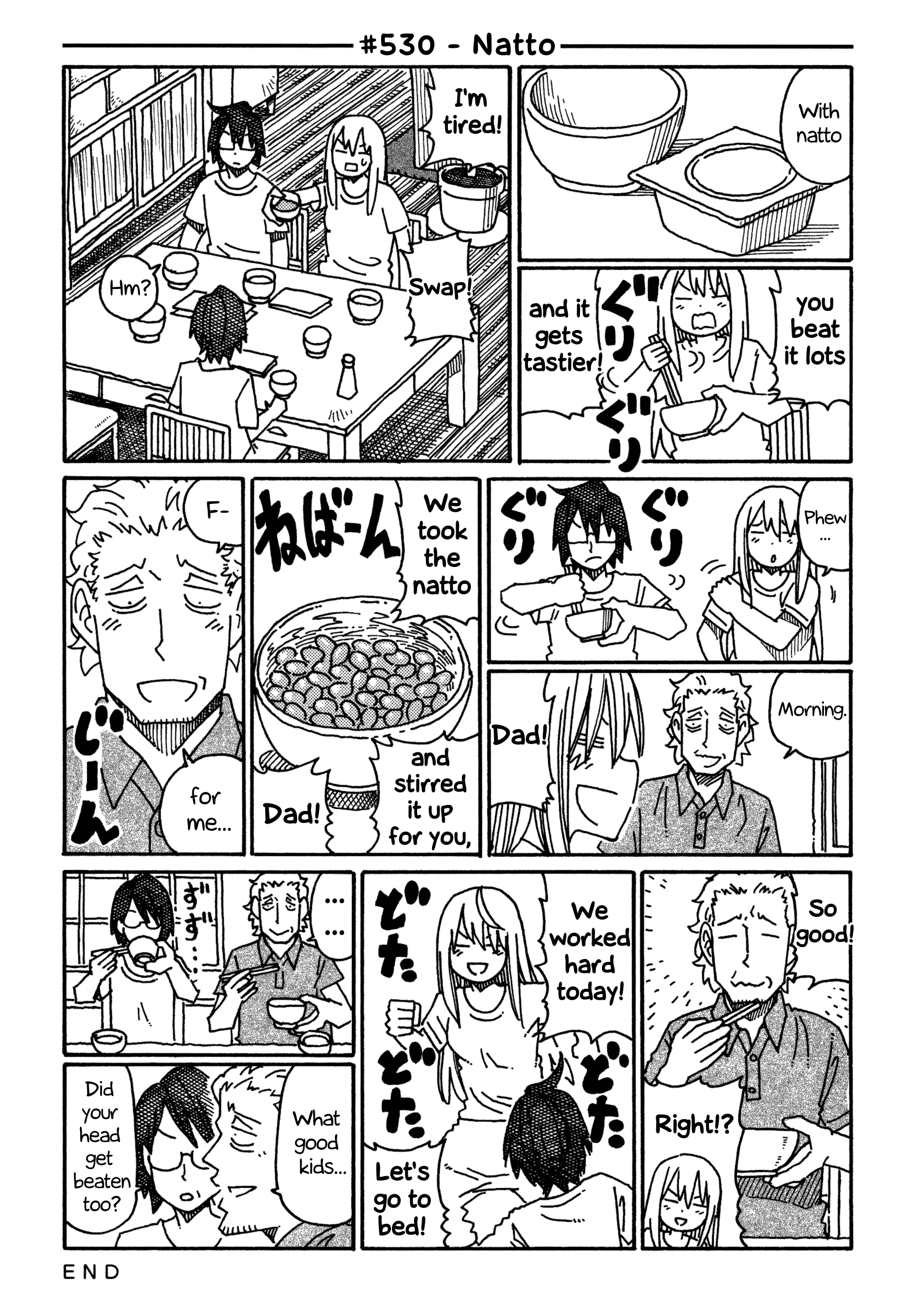 Hatarakanai Futari - Vol.9 Chapter 530: Natto