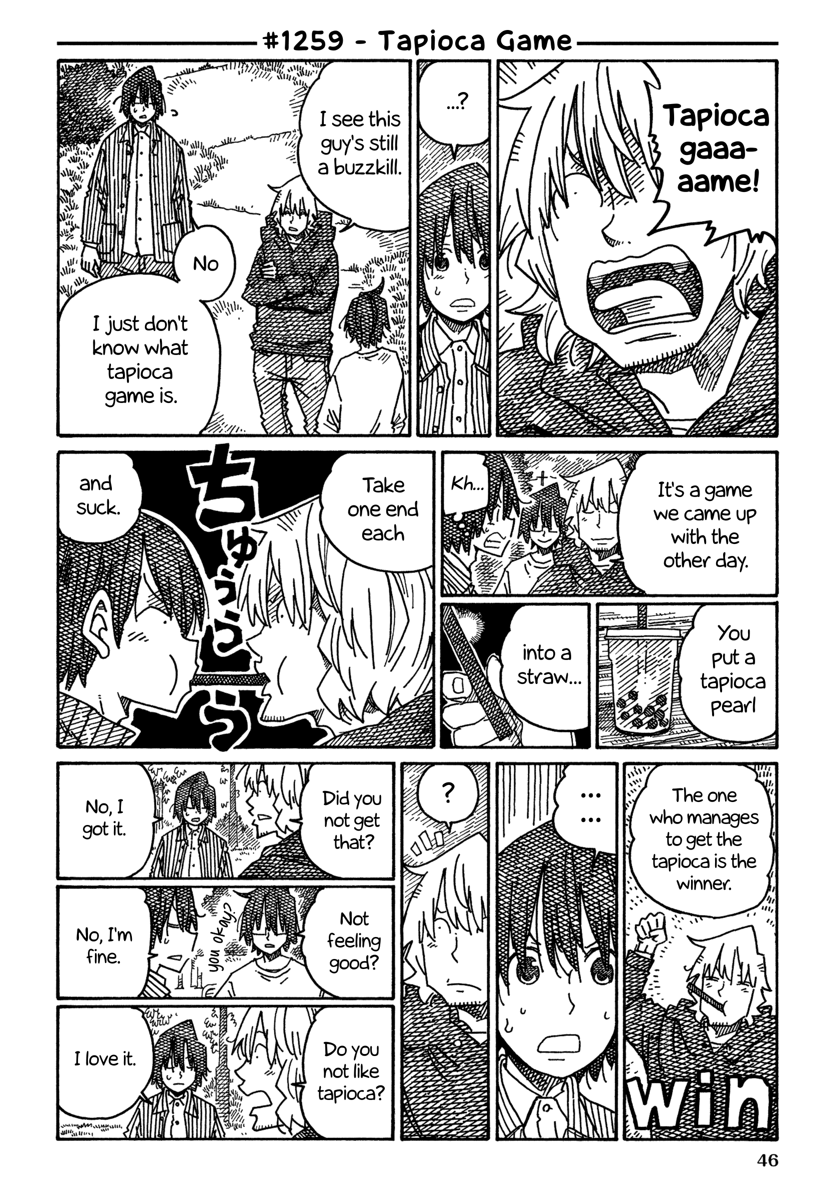 Hatarakanai Futari - Vol.20 Chapter 1259: Tapioca Game