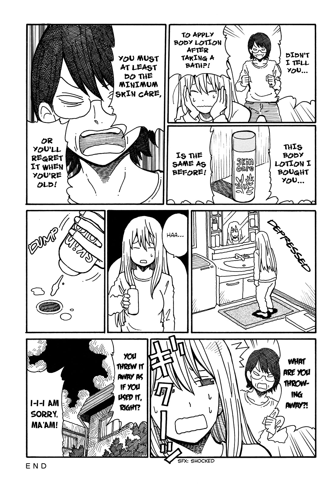 Hatarakanai Futari - Vol.2 Chapter 64 : Skin Care