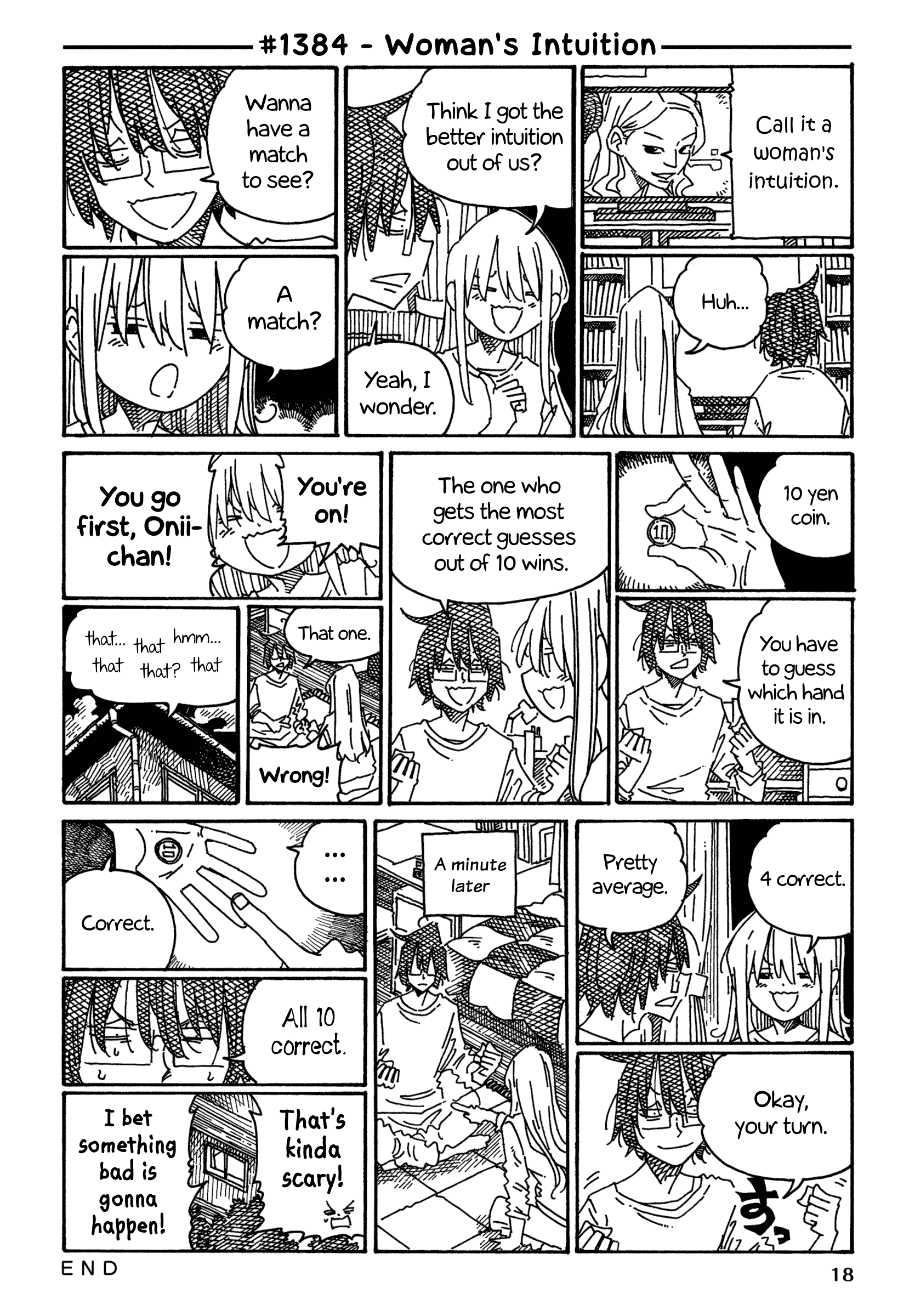 Hatarakanai Futari - Chapter 1384: Woman's Intuition