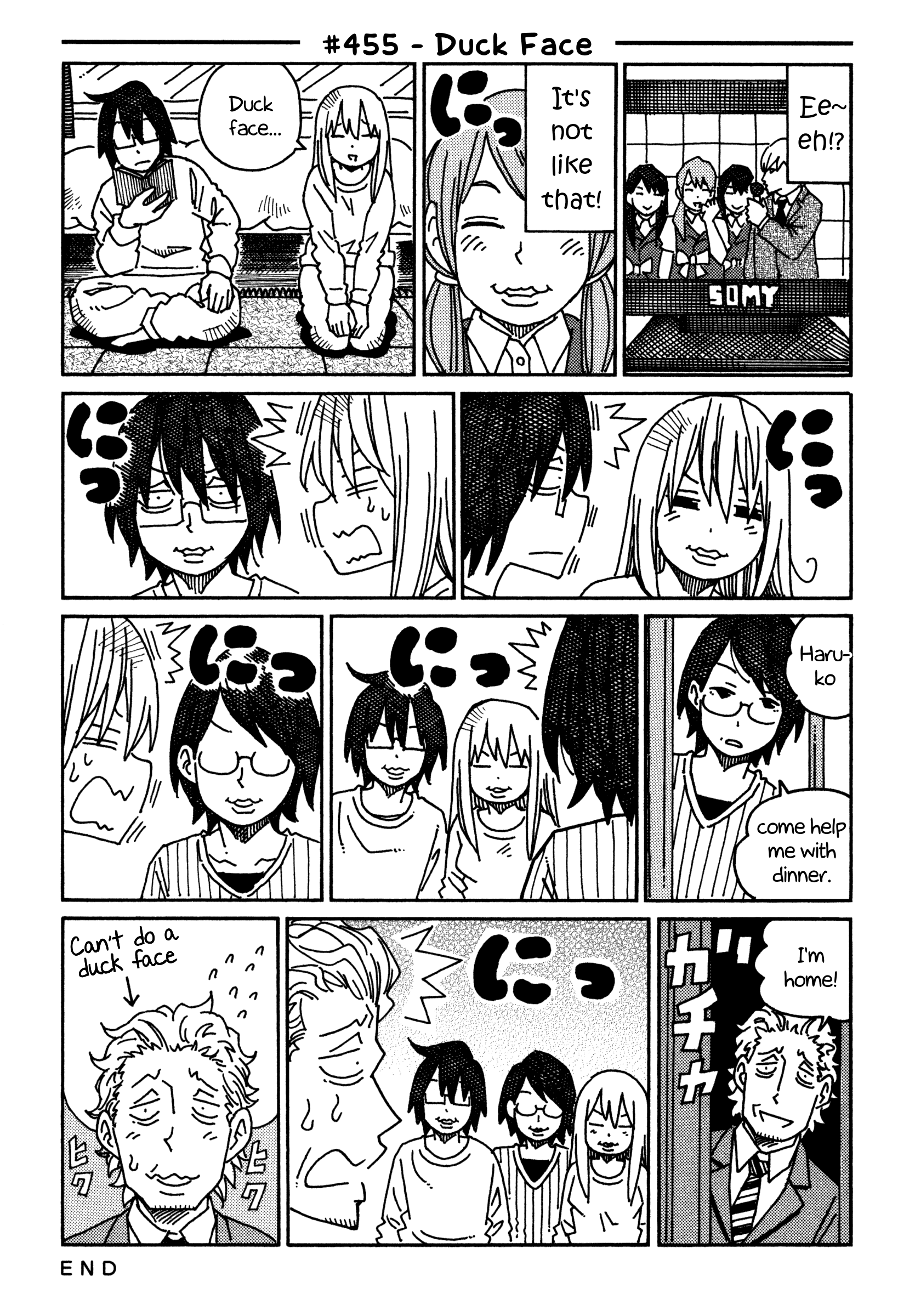 Hatarakanai Futari - Vol.8 Chapter 455: Duck Face