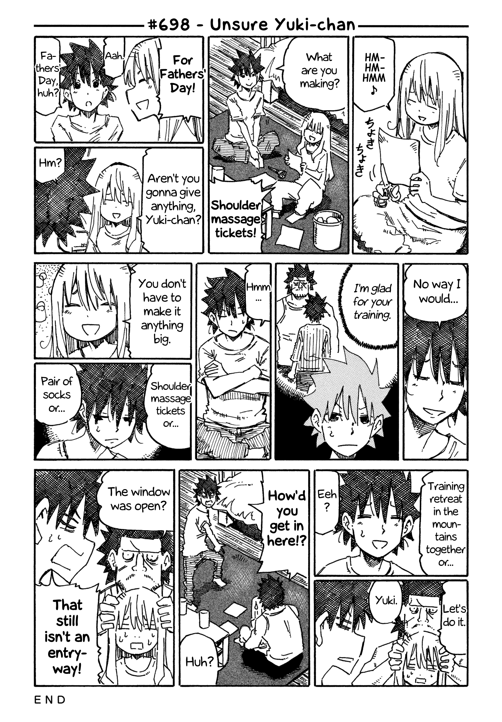 Hatarakanai Futari - Vol.12 Chapter 698: Unsure Yuki-Chan