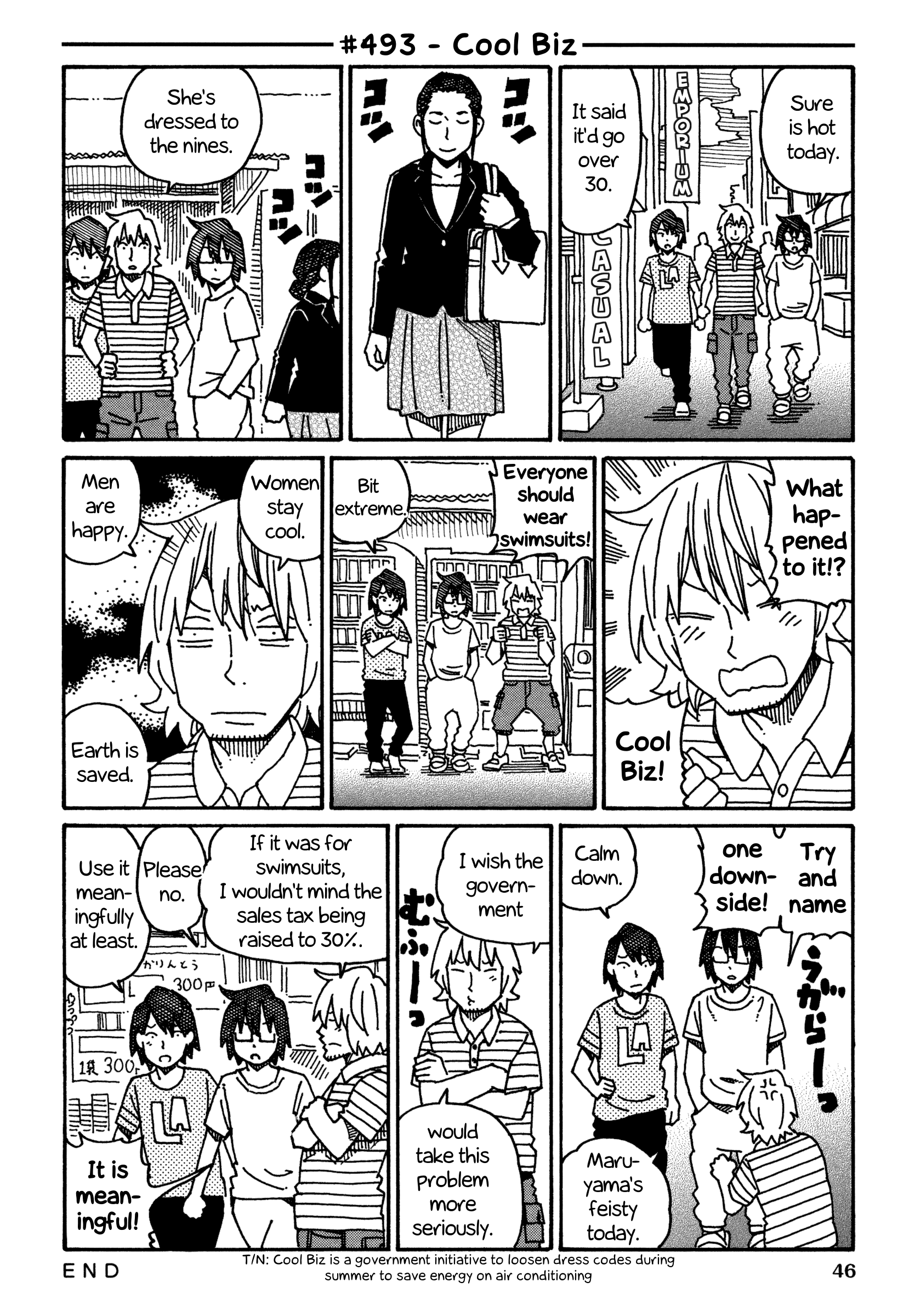 Hatarakanai Futari - Vol.9 Chapter 493: Cool Biz