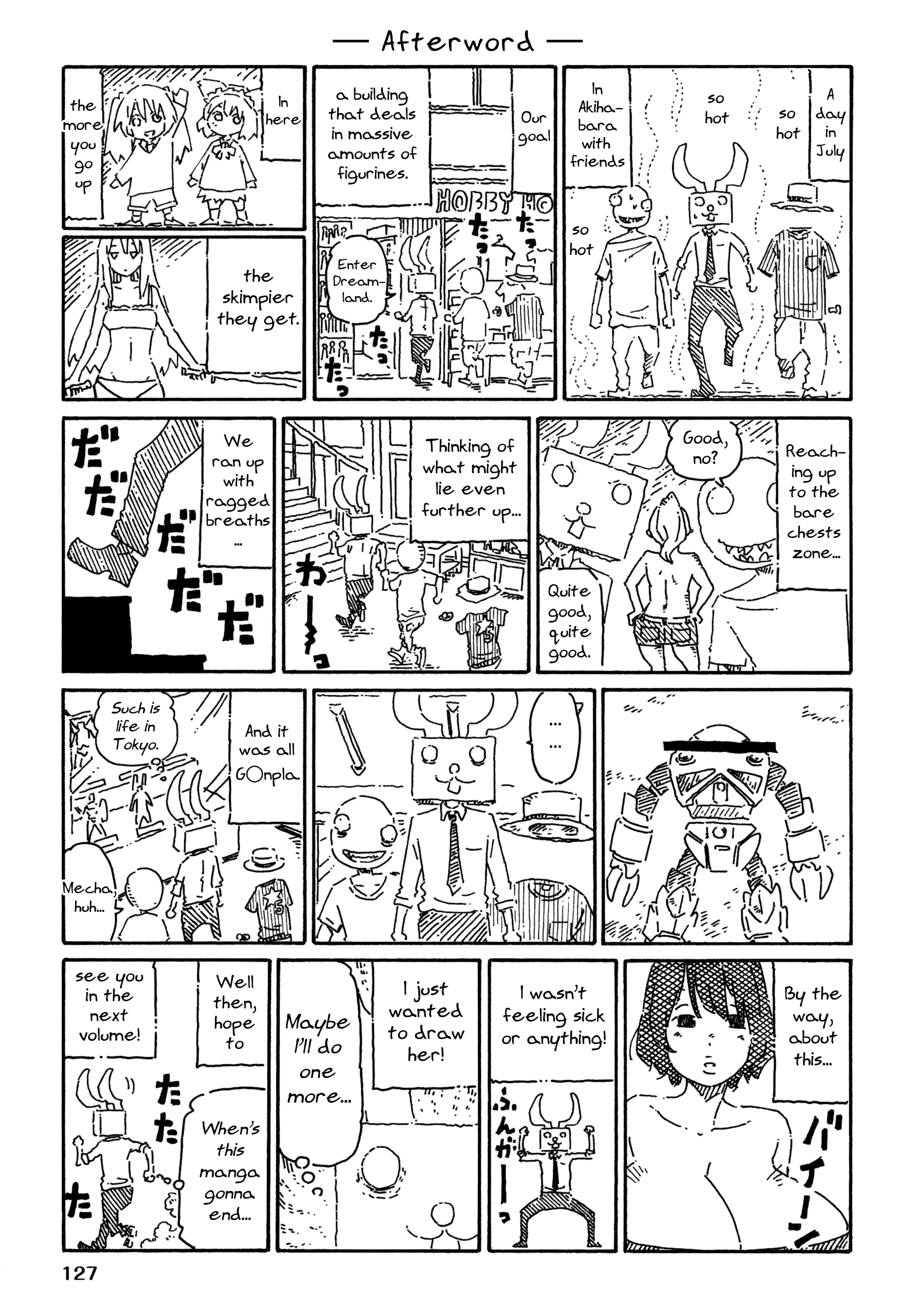 Hatarakanai Futari - Vol.12 Chapter 766.4: Afterword