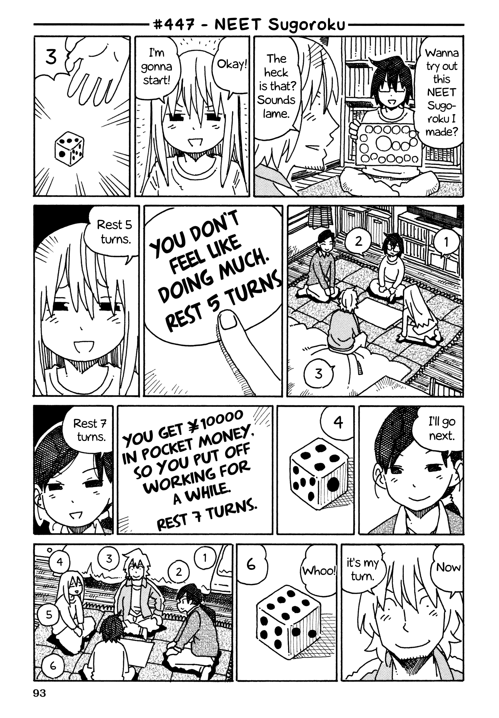 Hatarakanai Futari - Vol.8 Chapter 447: Neet Sugoroku