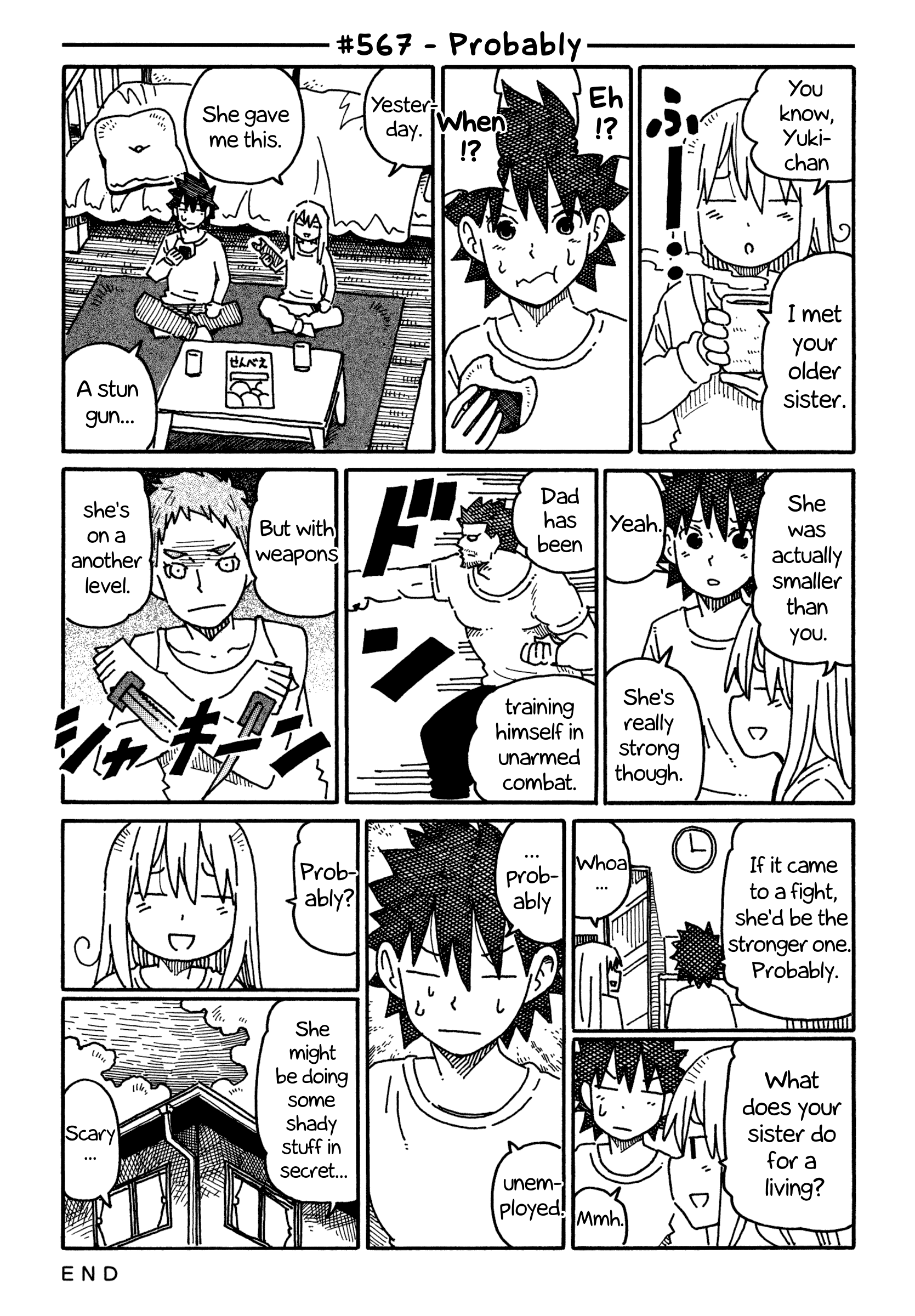 Hatarakanai Futari - Vol.10 Chapter 567: Probably