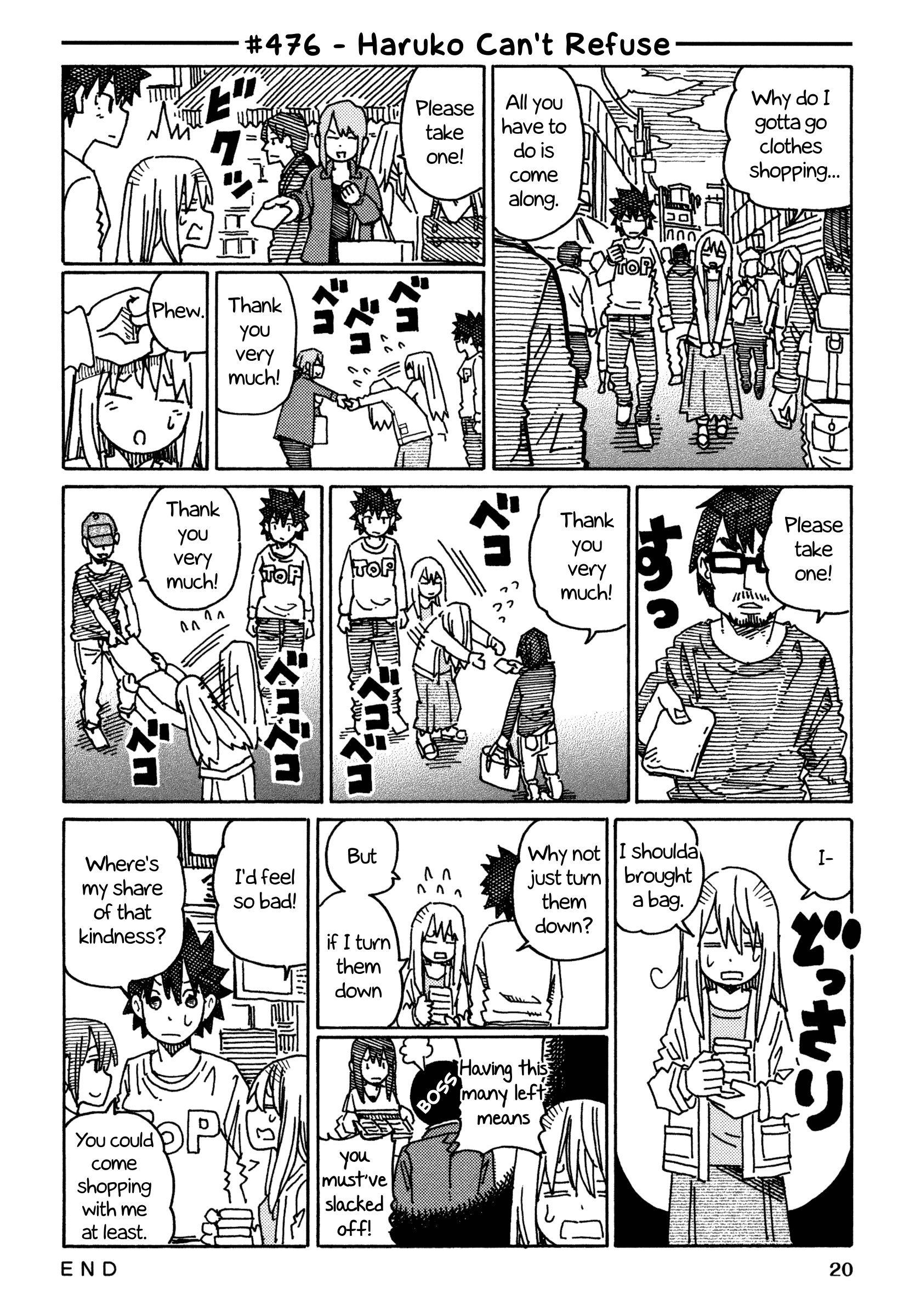 Hatarakanai Futari - Vol.9 Chapter 476: Haruko Can't Refuse