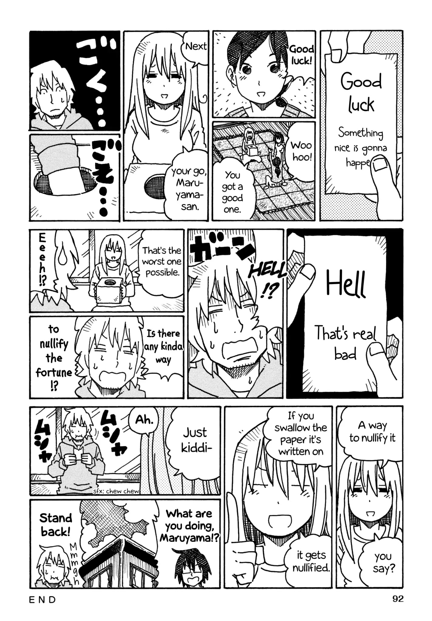 Hatarakanai Futari - Chapter 365: Haruko Fortune Slips