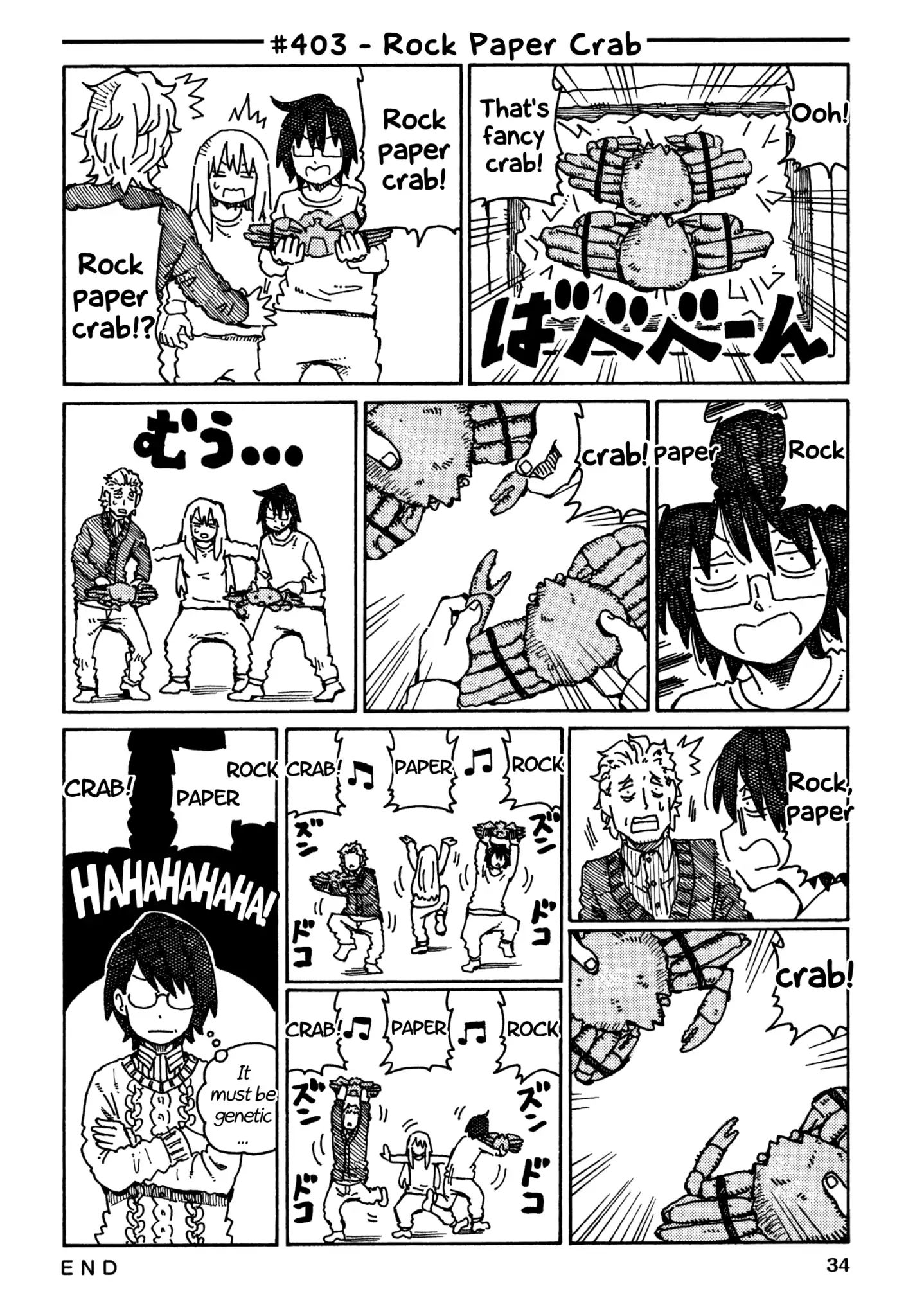 Hatarakanai Futari - Vol.8 Chapter 403: Rock Paper Crab