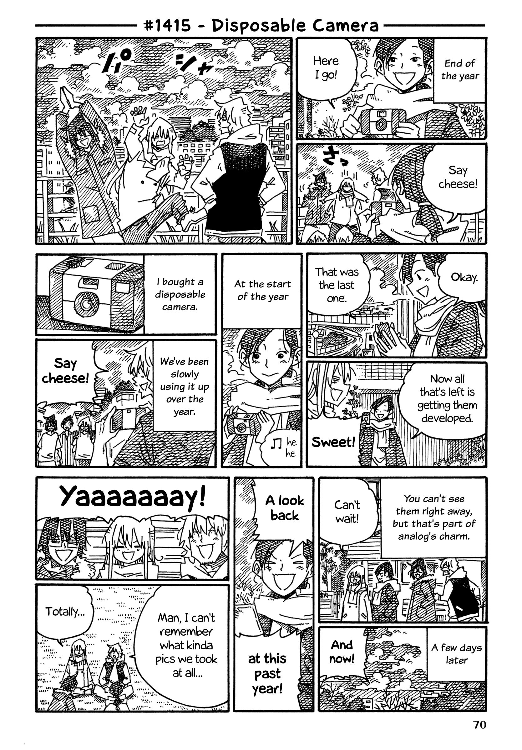 Hatarakanai Futari - Vol.22 Chapter 1415: Disposable Camera