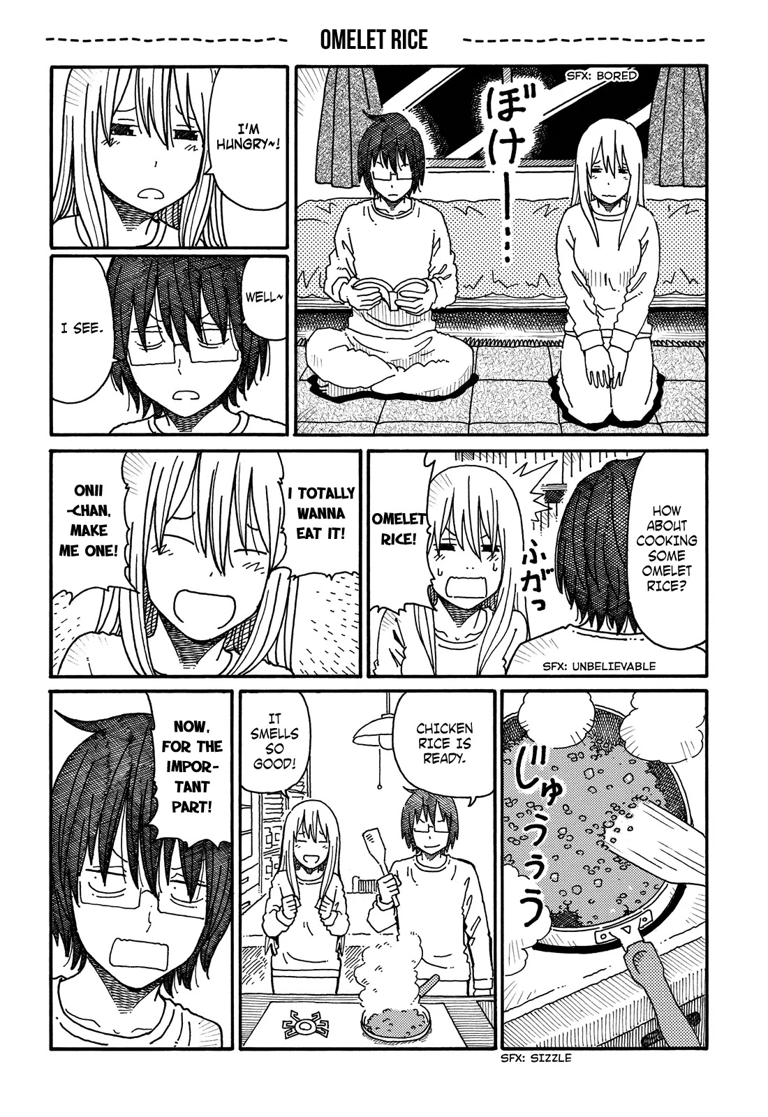 Hatarakanai Futari - Chapter 79.7: Omelet Rice