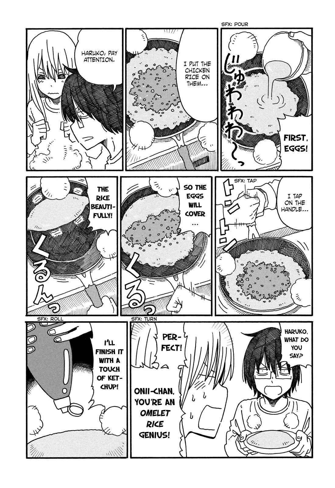 Hatarakanai Futari - Chapter 79.7: Omelet Rice