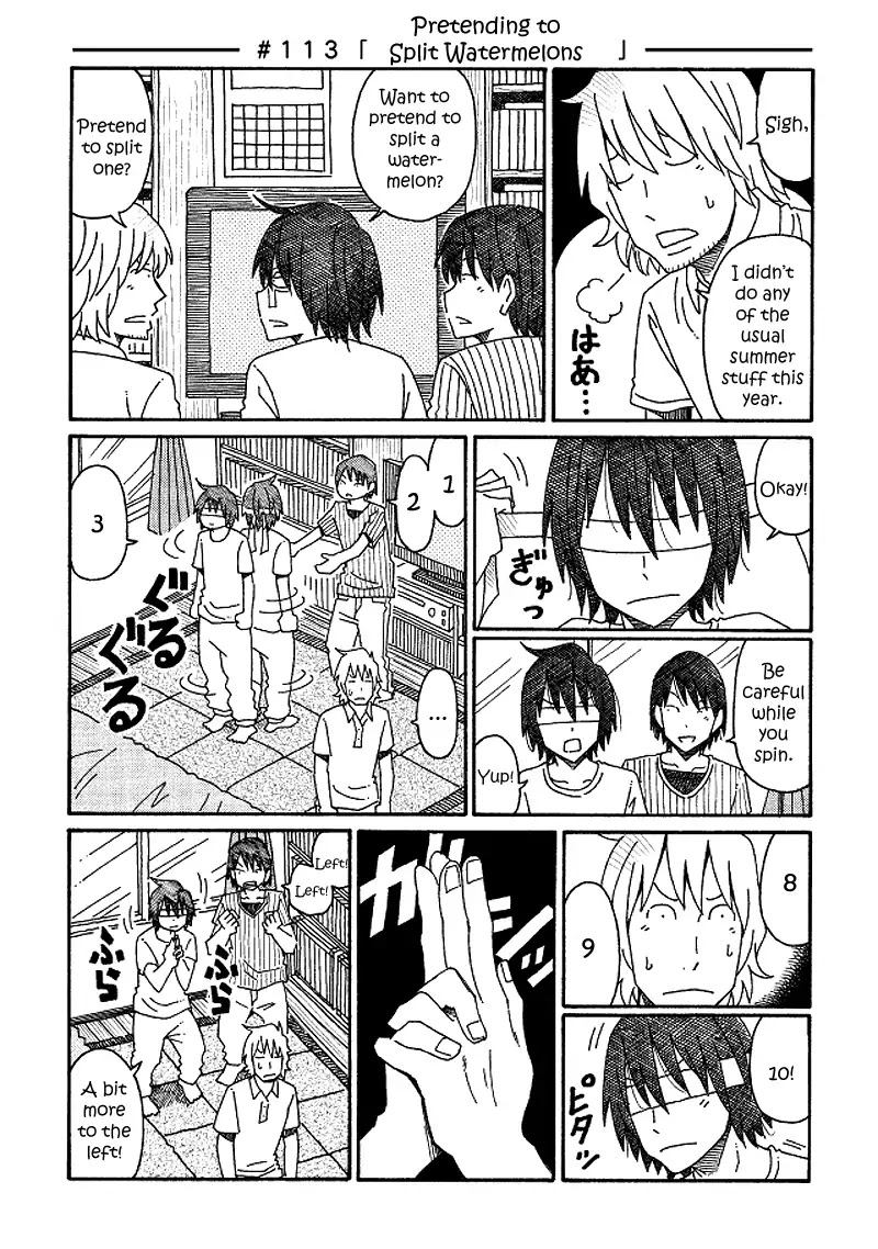 Hatarakanai Futari - Chapter 113: Pretending To Split Watermelons