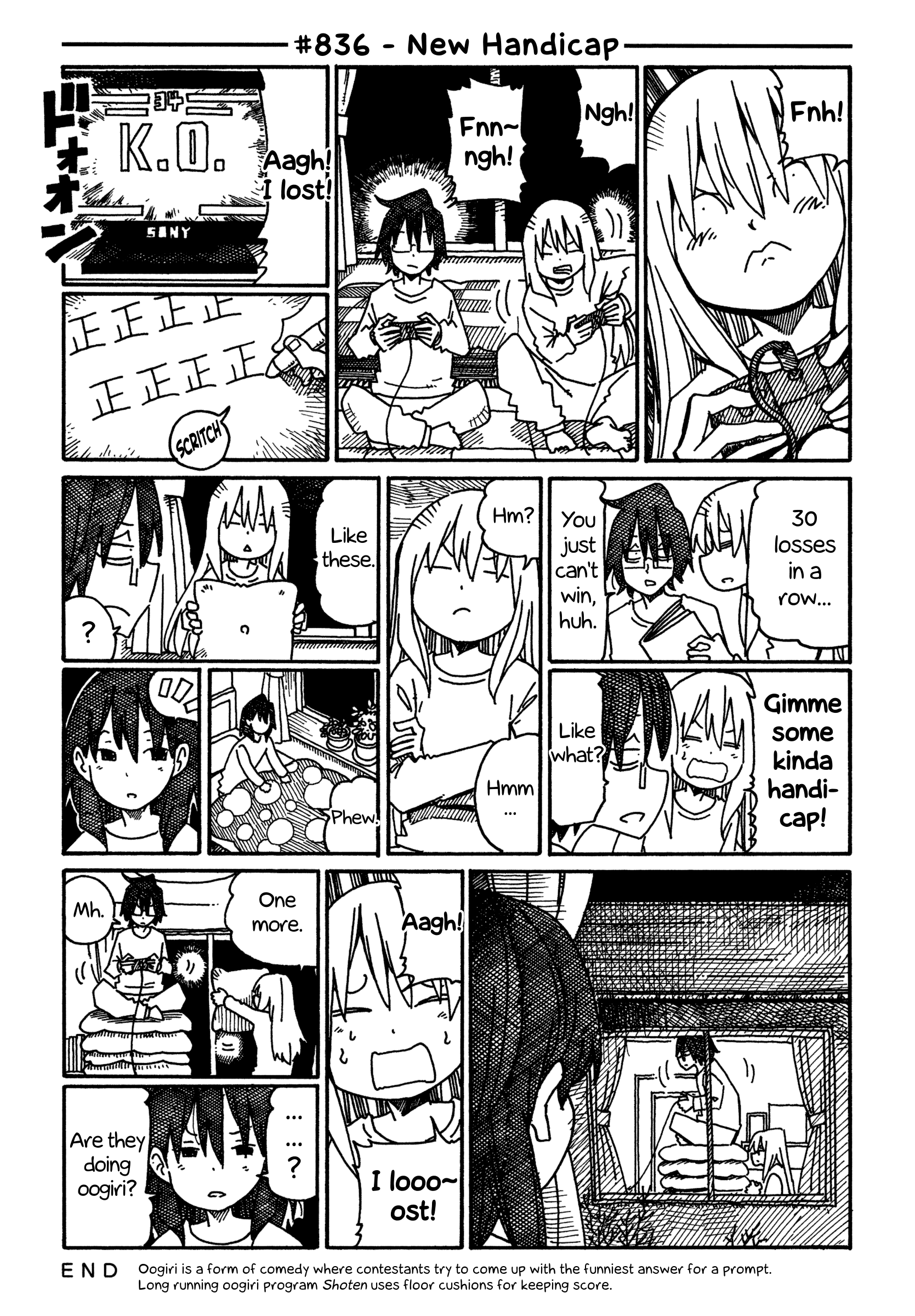 Hatarakanai Futari - Vol.14 Chapter 836: New Handicap