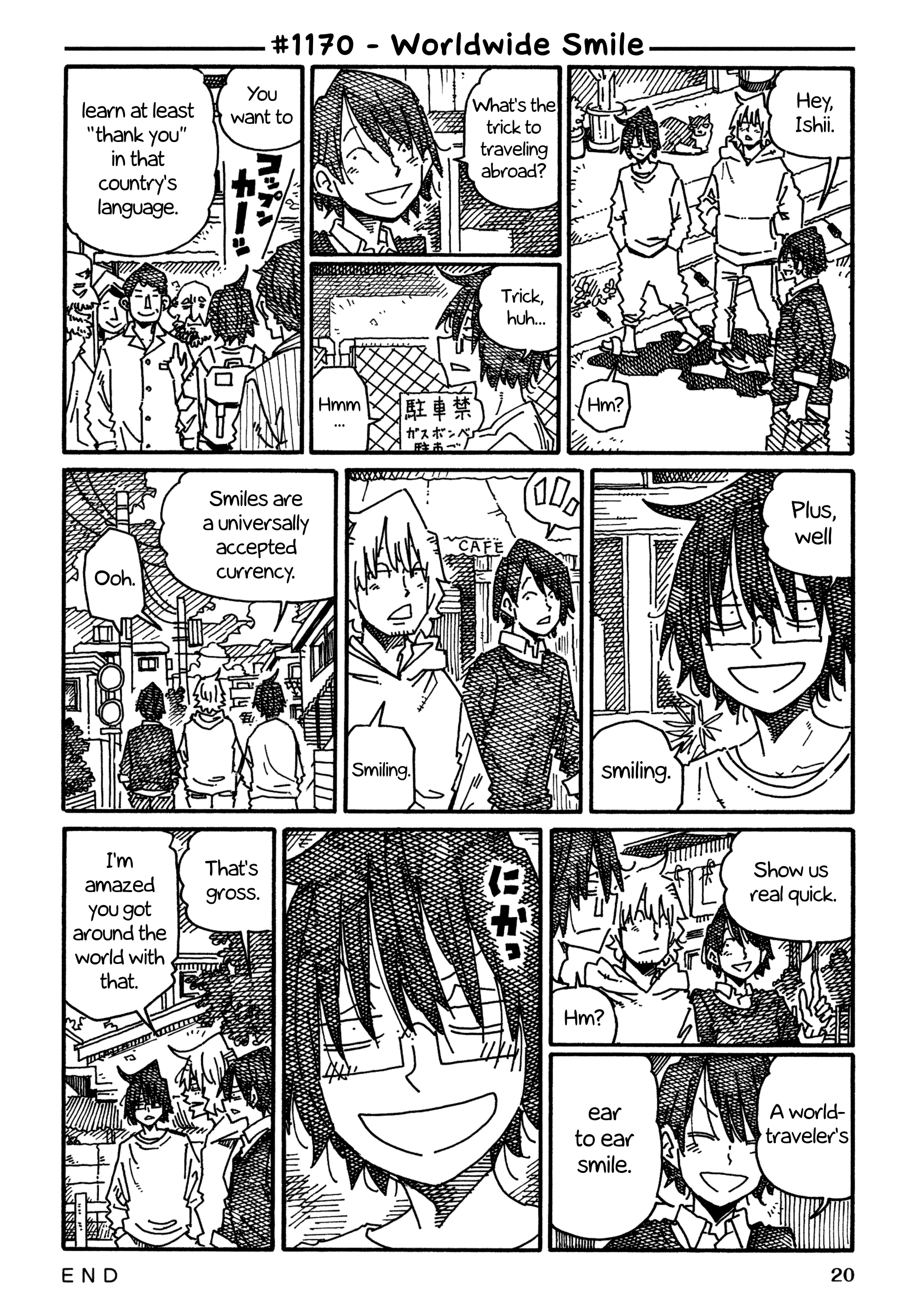 Hatarakanai Futari - Vol.19 Chapter 1170: Worldwide Smile