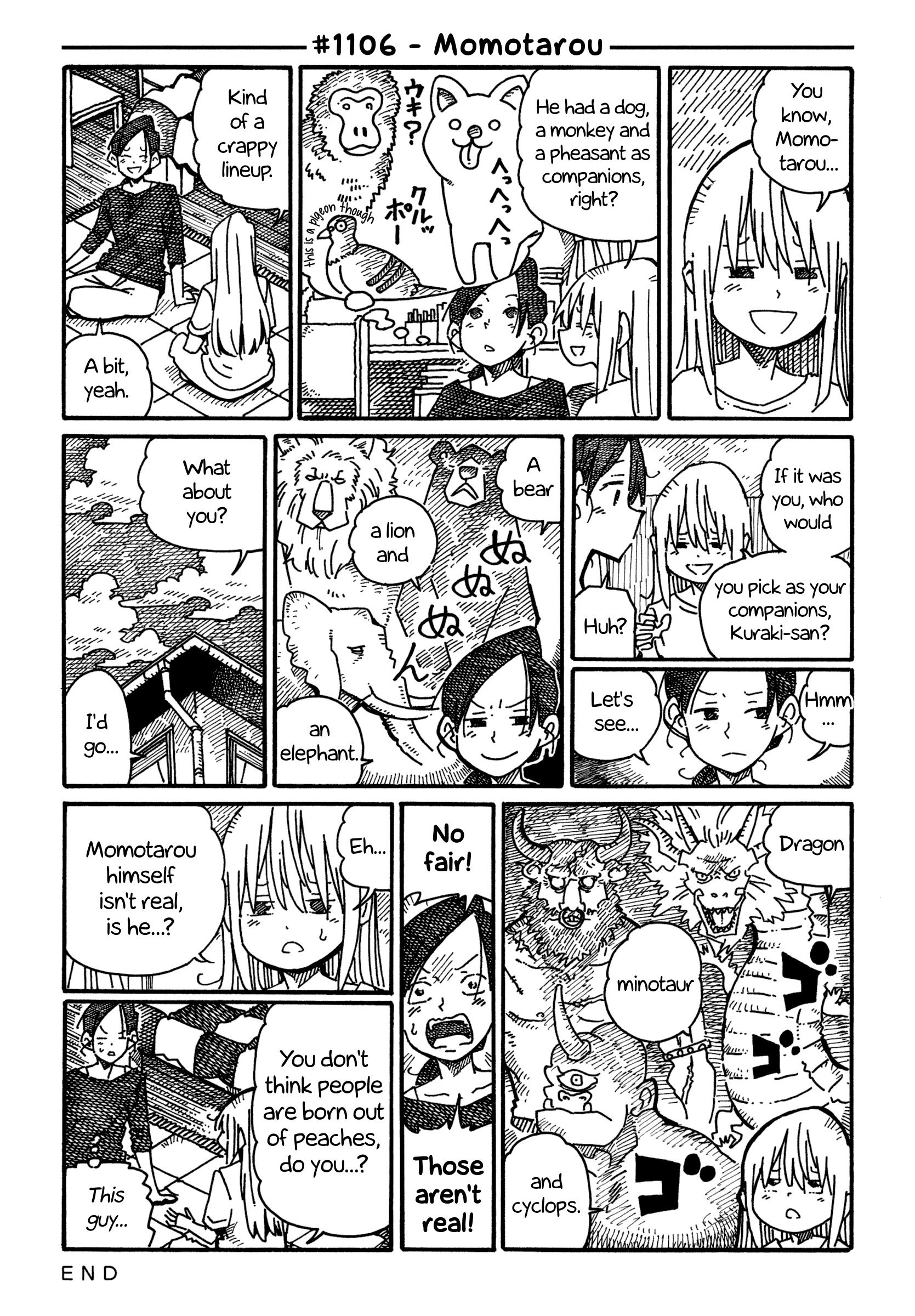 Hatarakanai Futari - Vol.18 Chapter 1106: Momotarou