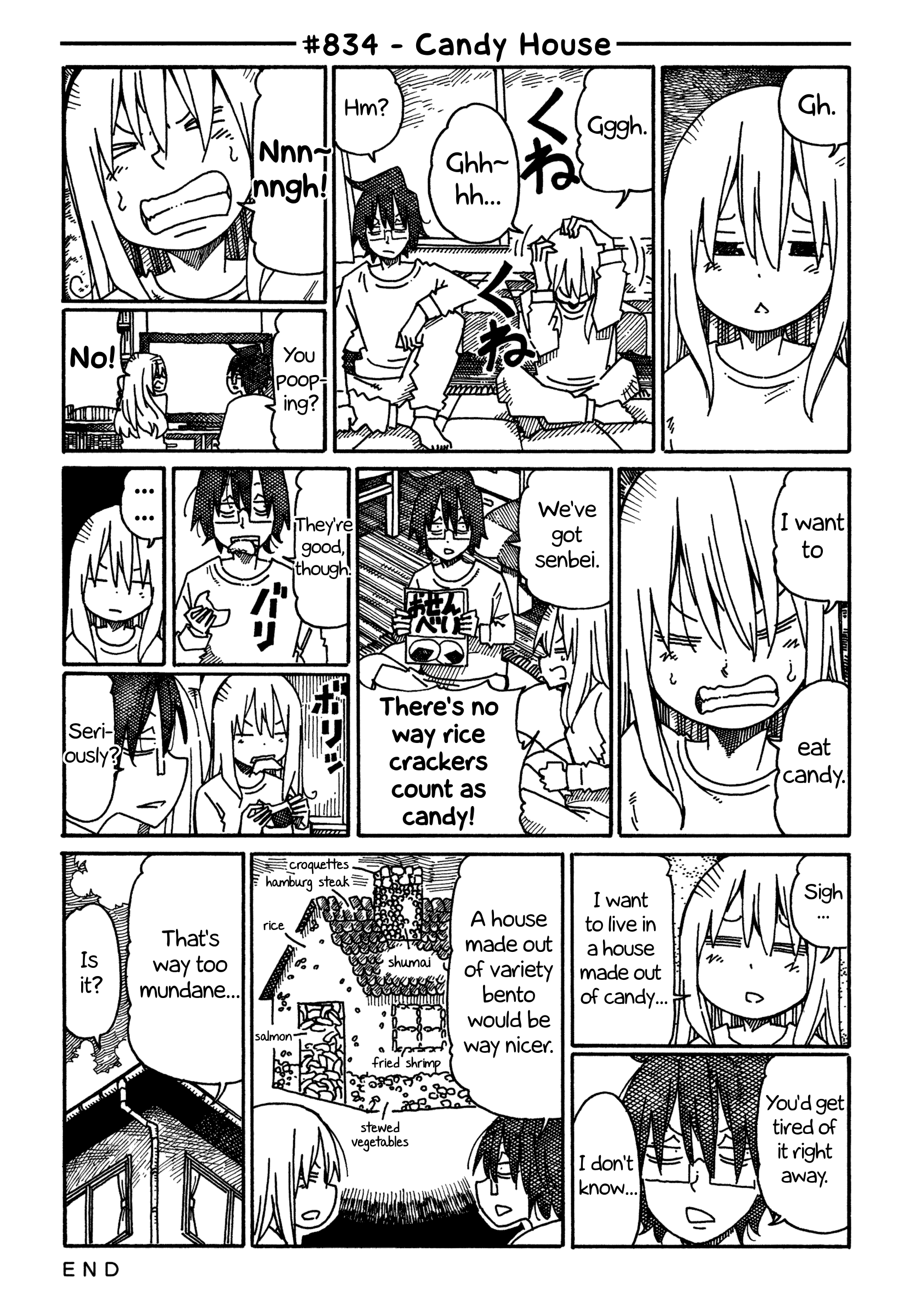 Hatarakanai Futari - Vol.14 Chapter 834: Candy House