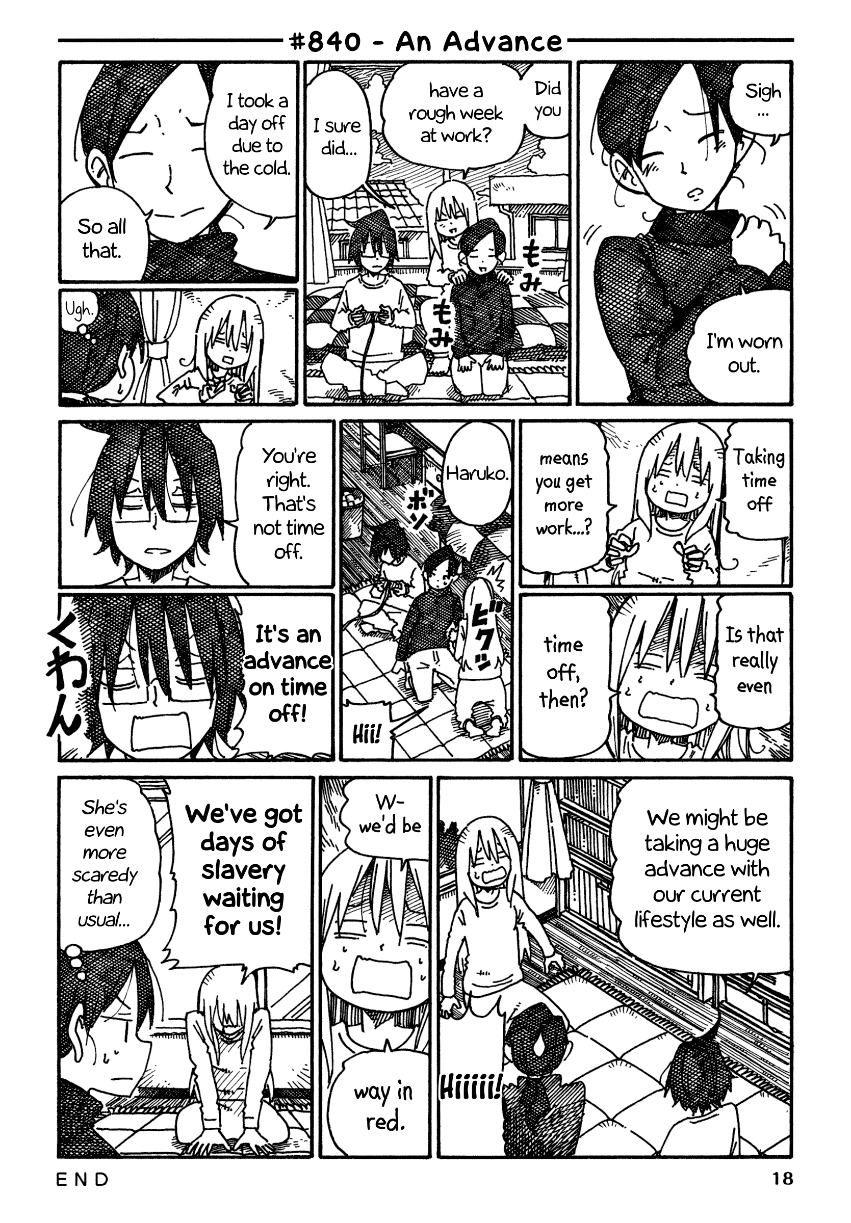 Hatarakanai Futari - Vol.14 Chapter 840: An Advance