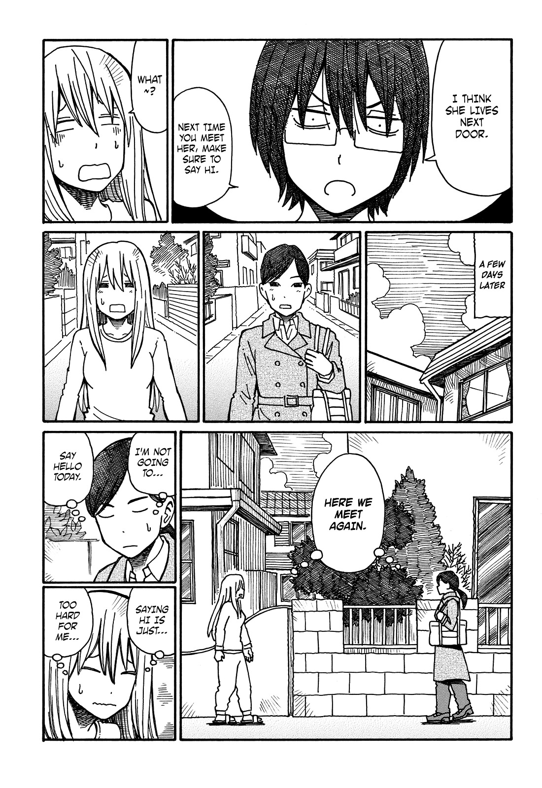 Hatarakanai Futari - Vol.2 Chapter 60 : How To Dodge A Greeting