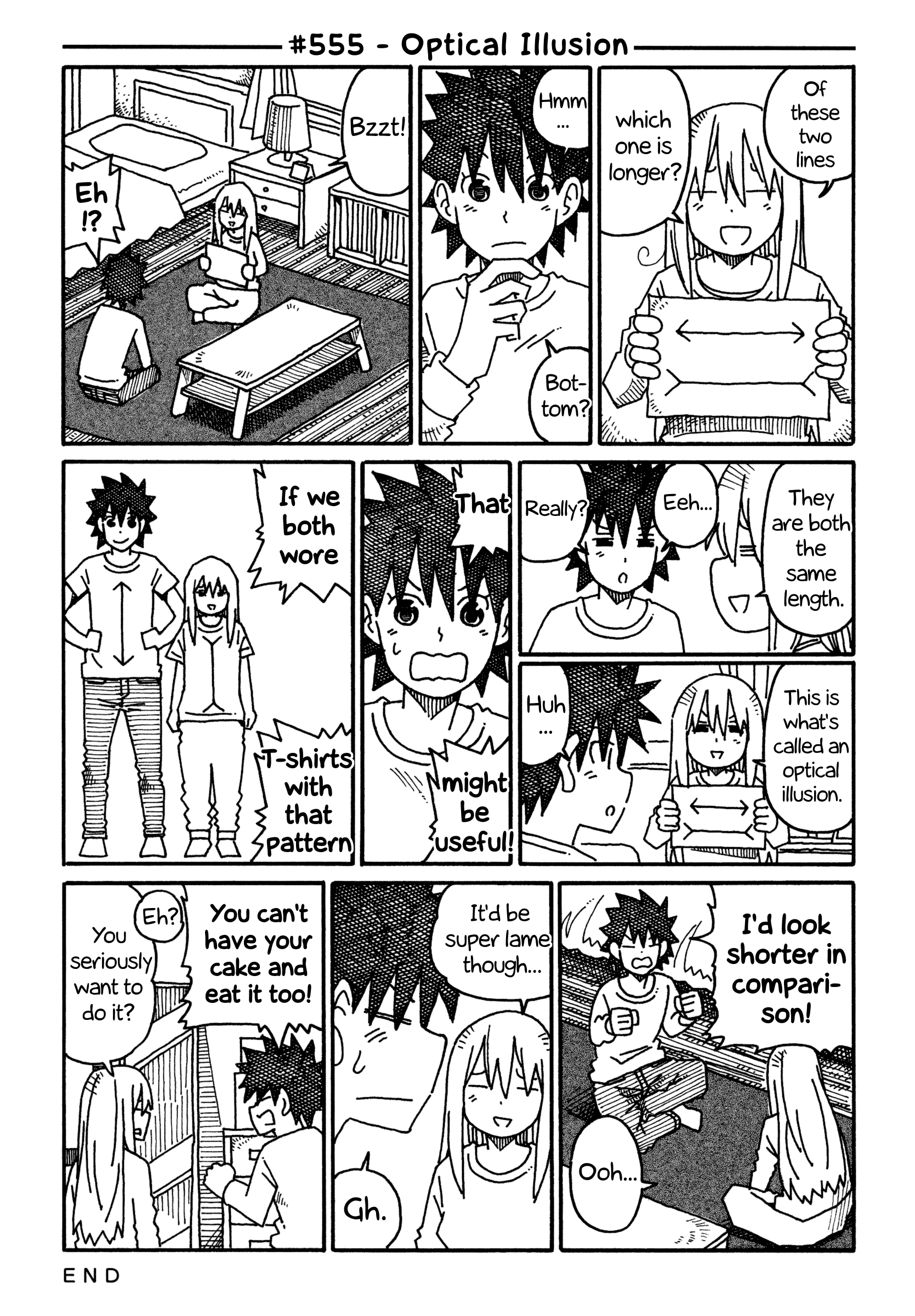 Hatarakanai Futari - Vol.10 Chapter 555: Optical Illusion