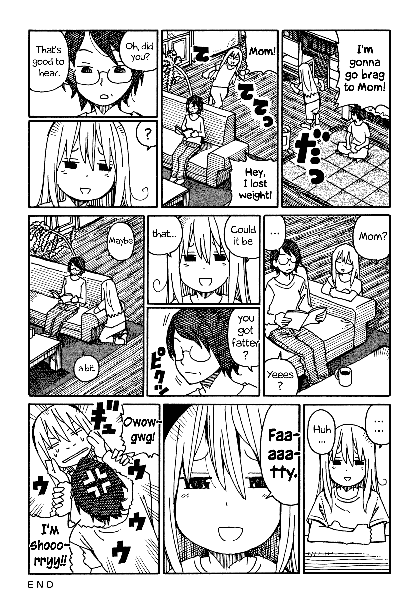 Hatarakanai Futari - Vol.9 Chapter 539: Slimmed Haruko