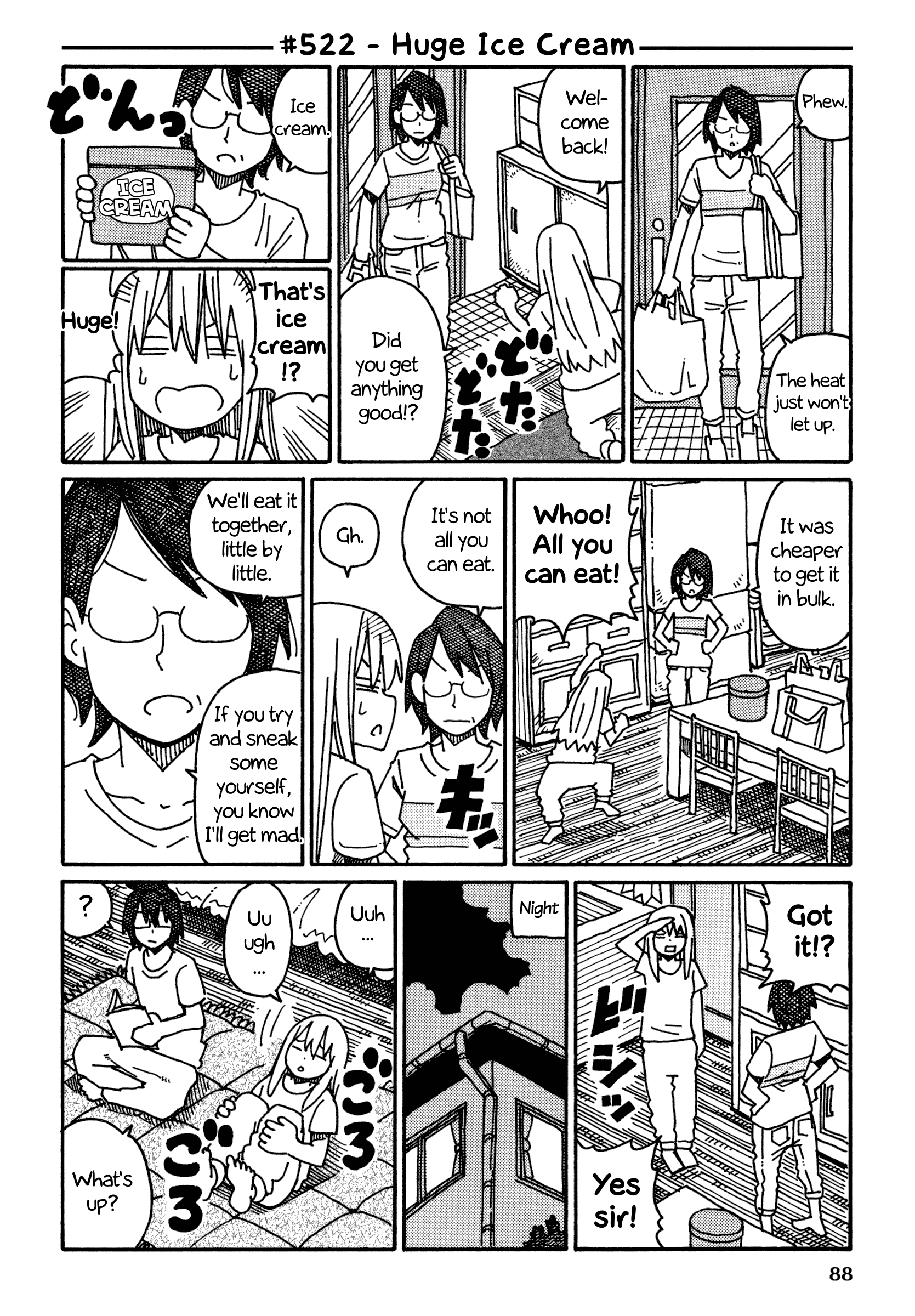 Hatarakanai Futari - Vol.9 Chapter 522: Huge Ice Cream