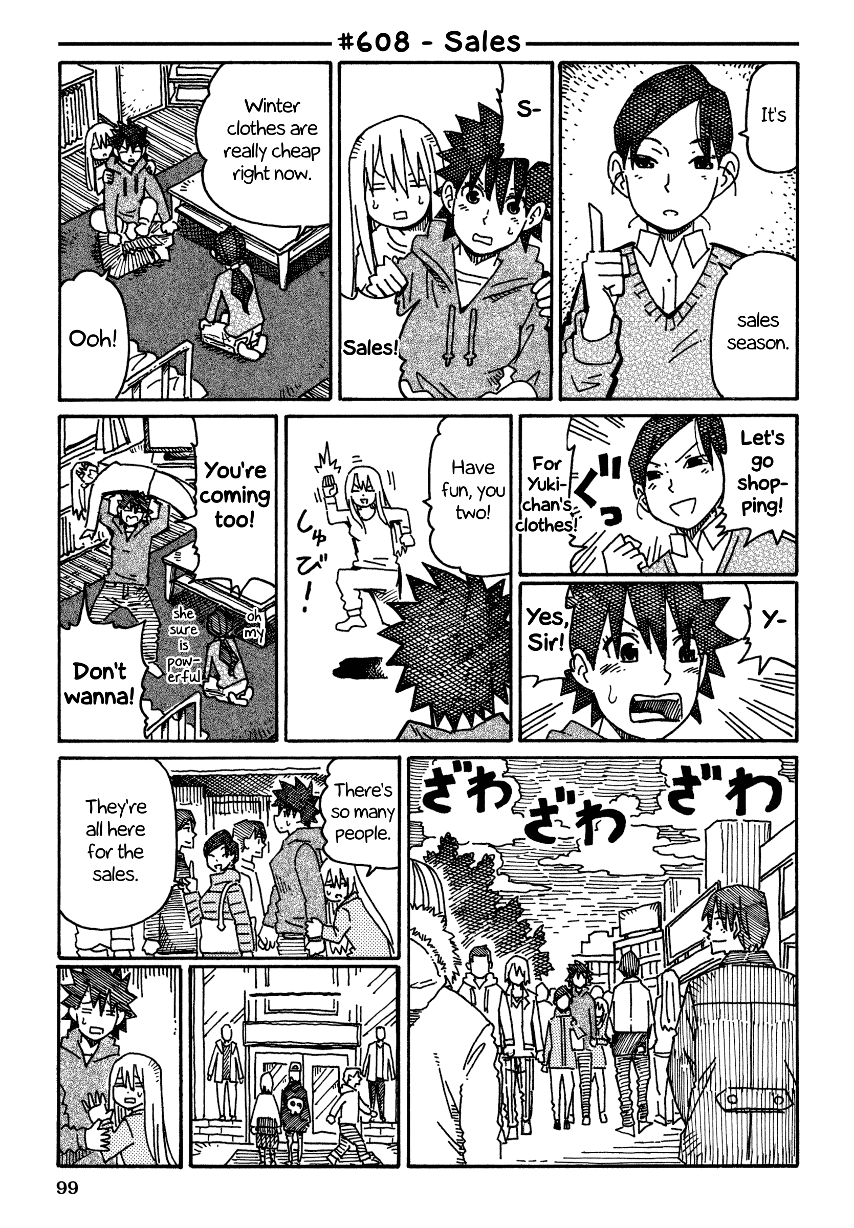 Hatarakanai Futari - Vol.10 Chapter 608: Sales