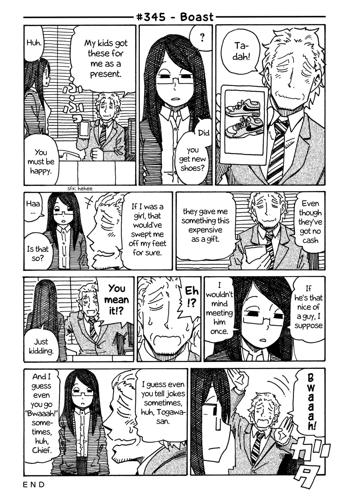 Hatarakanai Futari - Chapter 345: Boast