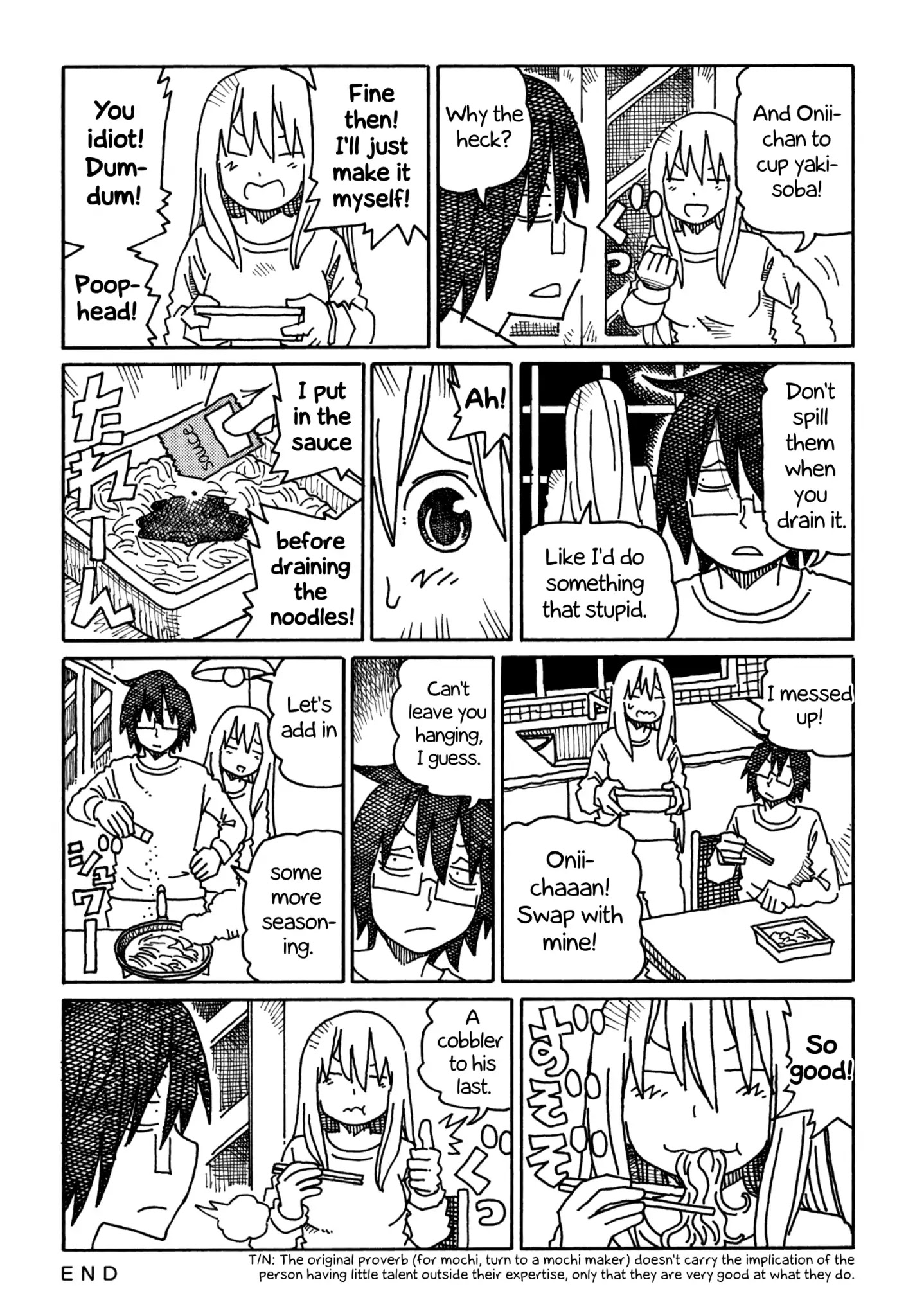 Hatarakanai Futari - Chapter 321: A Cobbler Should Stick To His Last