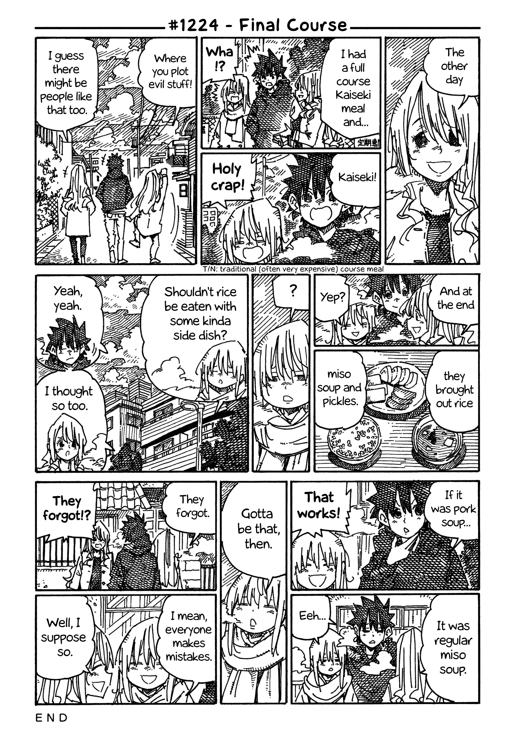 Hatarakanai Futari - Vol.19 Chapter 1224: Final Course